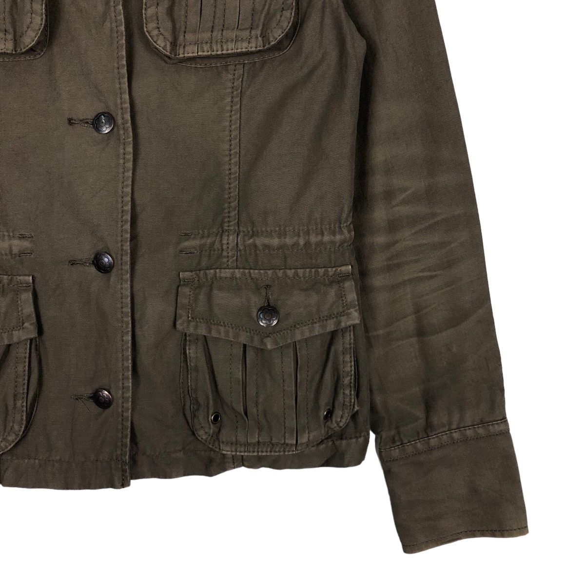 Japanese Brand 🔥Vtg Biket Jacket Bondage Alpha Industries USA Cargo Pocket Size US S / EU 44-46 / 1 - 5 Thumbnail