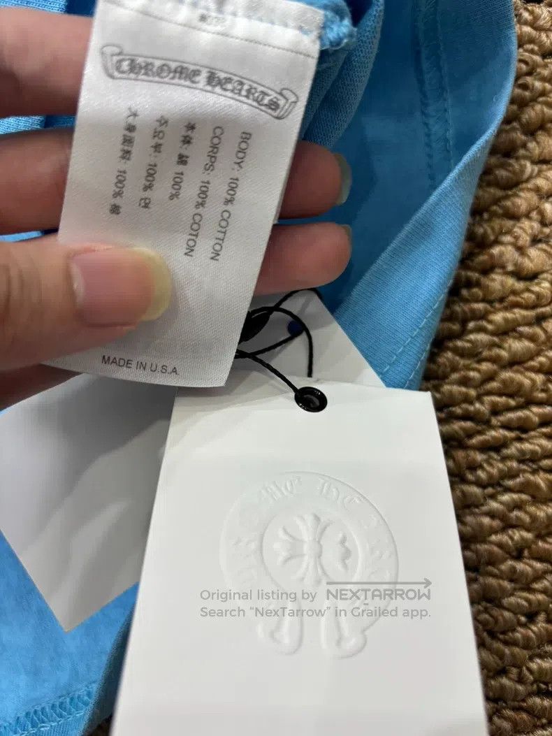 Chrome Hearts CHROME HEARTS Size L Mattyboy Short - sleeved t - shirt Size US L / EU 52-54 / 3 - 7 Thumbnail