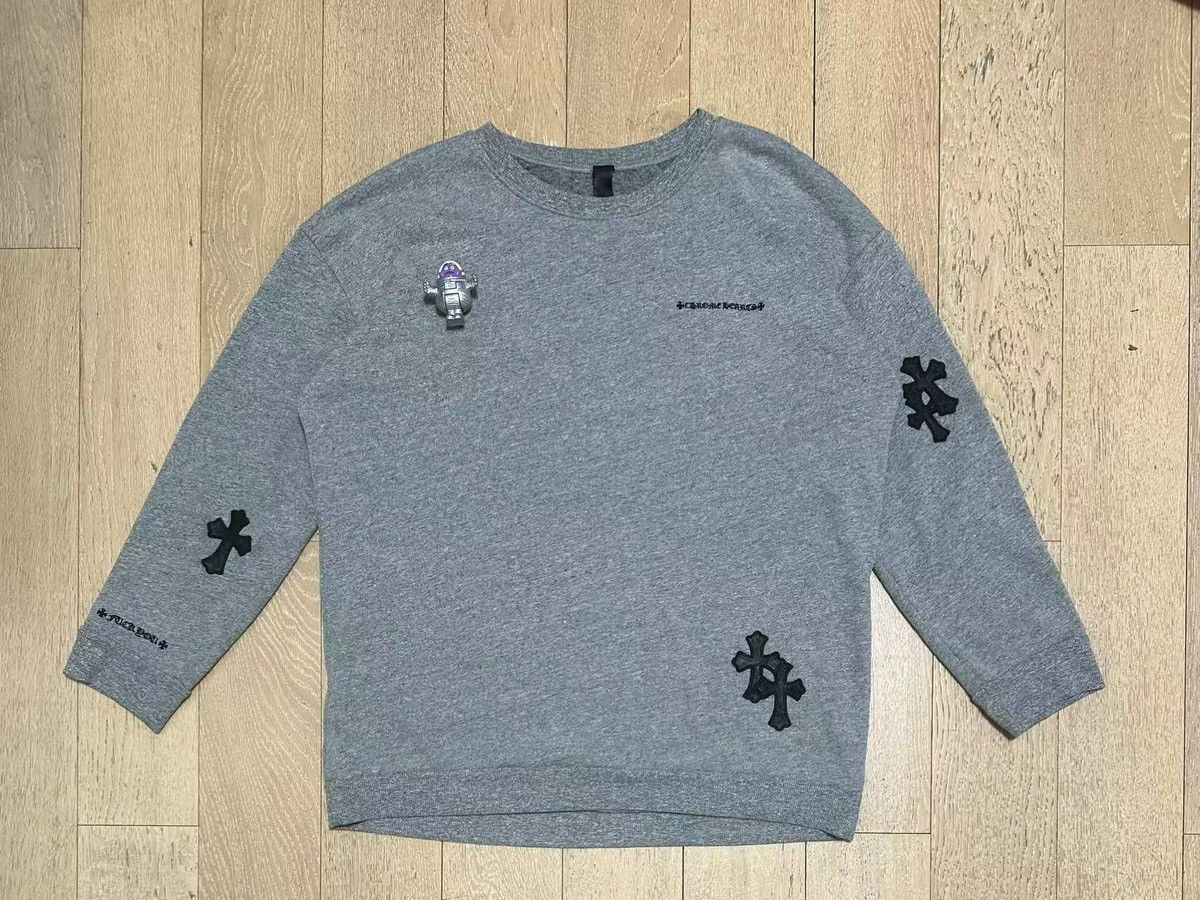 Chrome Hearts chrome hearts patches sweater Size US M / EU 48-50 / 2 - 1 Thumbnail