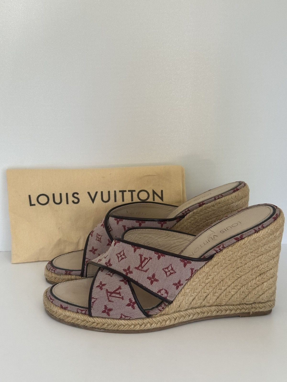 Louis Vuitton Louis Vuitton sandals espadrilles monogram with dustbag Size US 9 / IT 39 - 1 Thumbnail