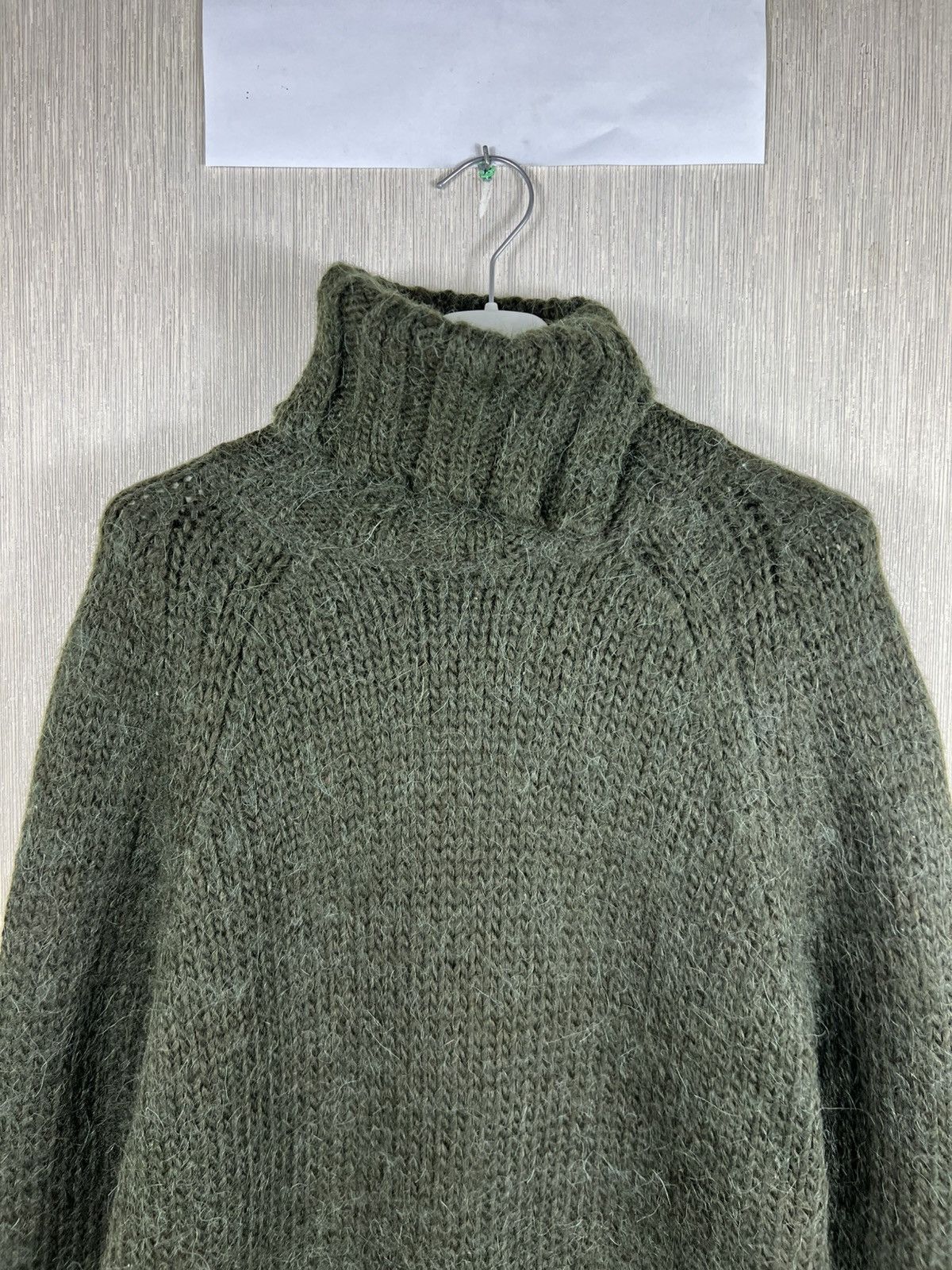 Diesel Vintage Diesel heavy wool alpaca turtleneck sweater gothic Size US M / EU 48-50 / 2 - 5 Thumbnail