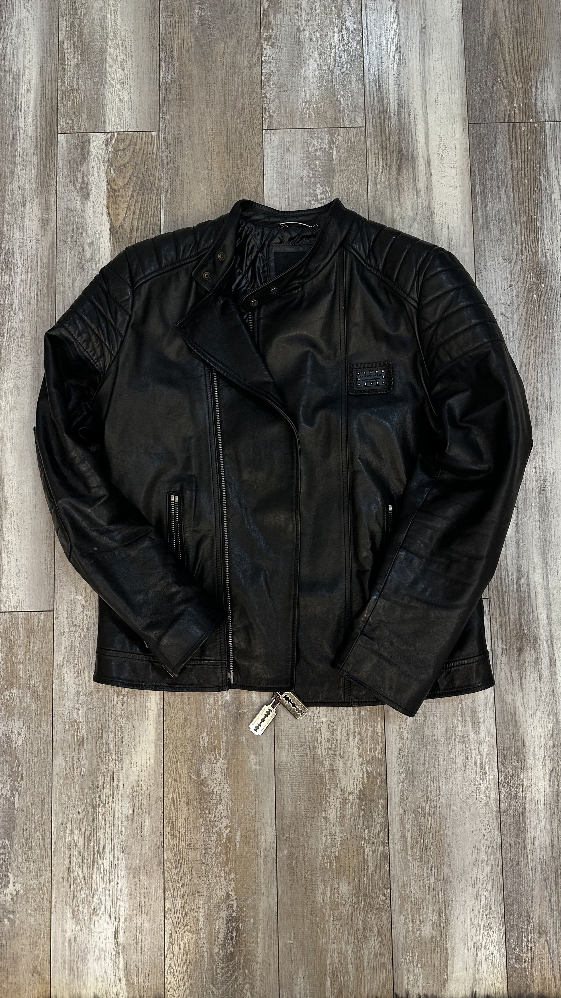 Philipp Plein Philipp plein leather jacket Size US XXL / EU 58 / 5 - 1 Thumbnail