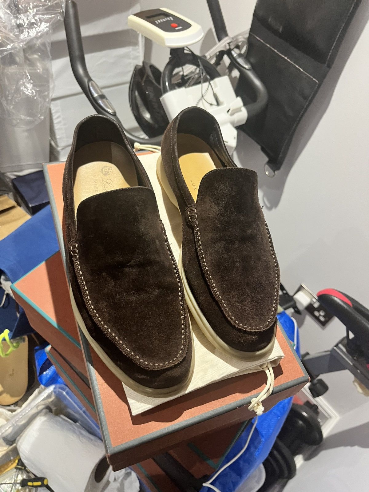 Loro Piana Loro piana brown summer walk uk 8 eu 42 Size US 9 / EU 42 - 1 Thumbnail