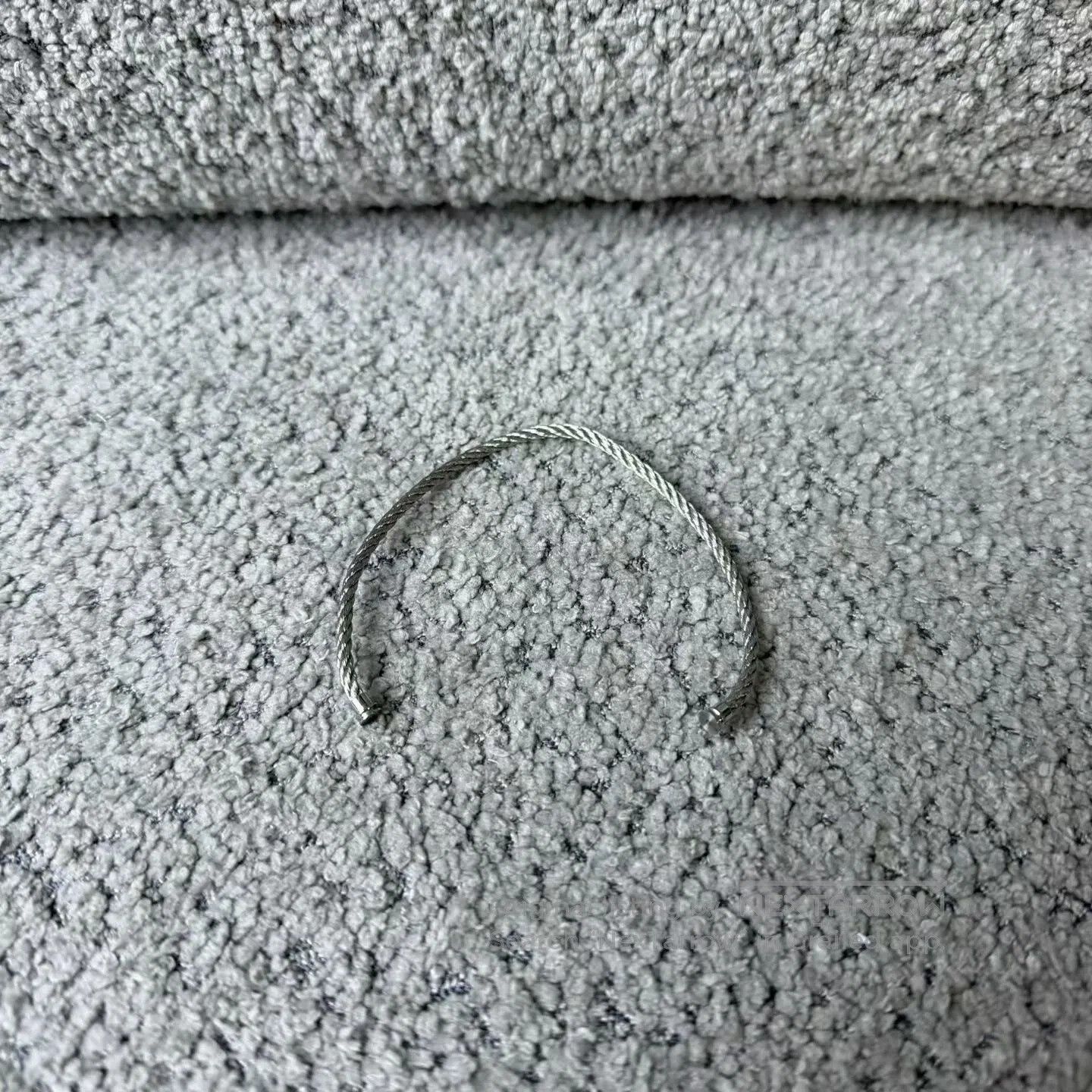 FRED FRED Gray logo detail; high-quality steel bracelet| Size ONE SIZE - 1 Thumbnail