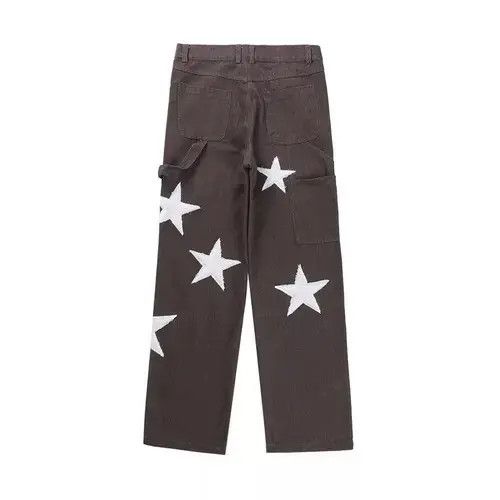 Other Stars Embroidery Baggy Pants Size US 30 / EU 46 - 4 Thumbnail
