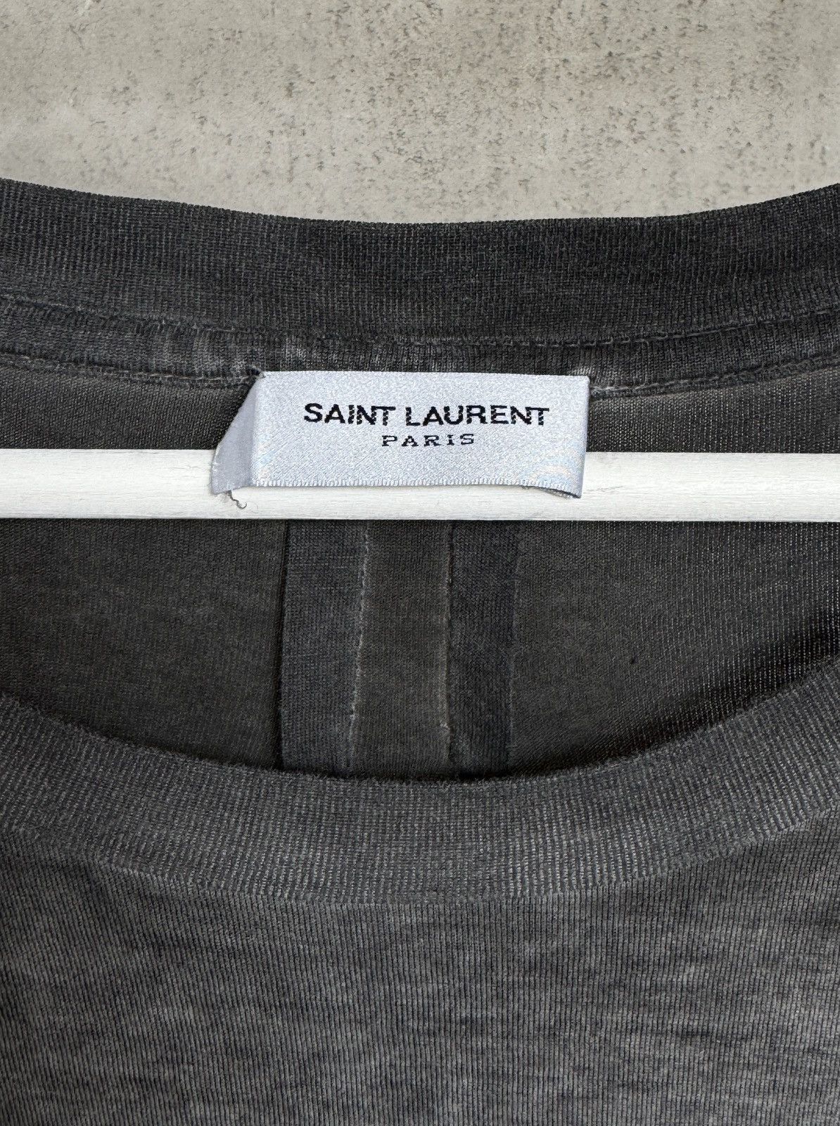 Saint Laurent Paris Saint Laurent by Hedi Slimane T-Shirt FW14 "Psycho Rock" Size US S / EU 44-46 / 1 - 5 Thumbnail