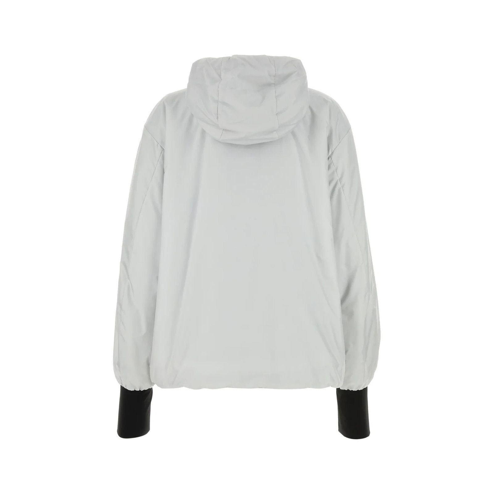 Prada PRADA Chalk Polyester Jacket New And Authentic (Women's size Size M / US 6-8 / IT 42-44 - 2 Thumbnail