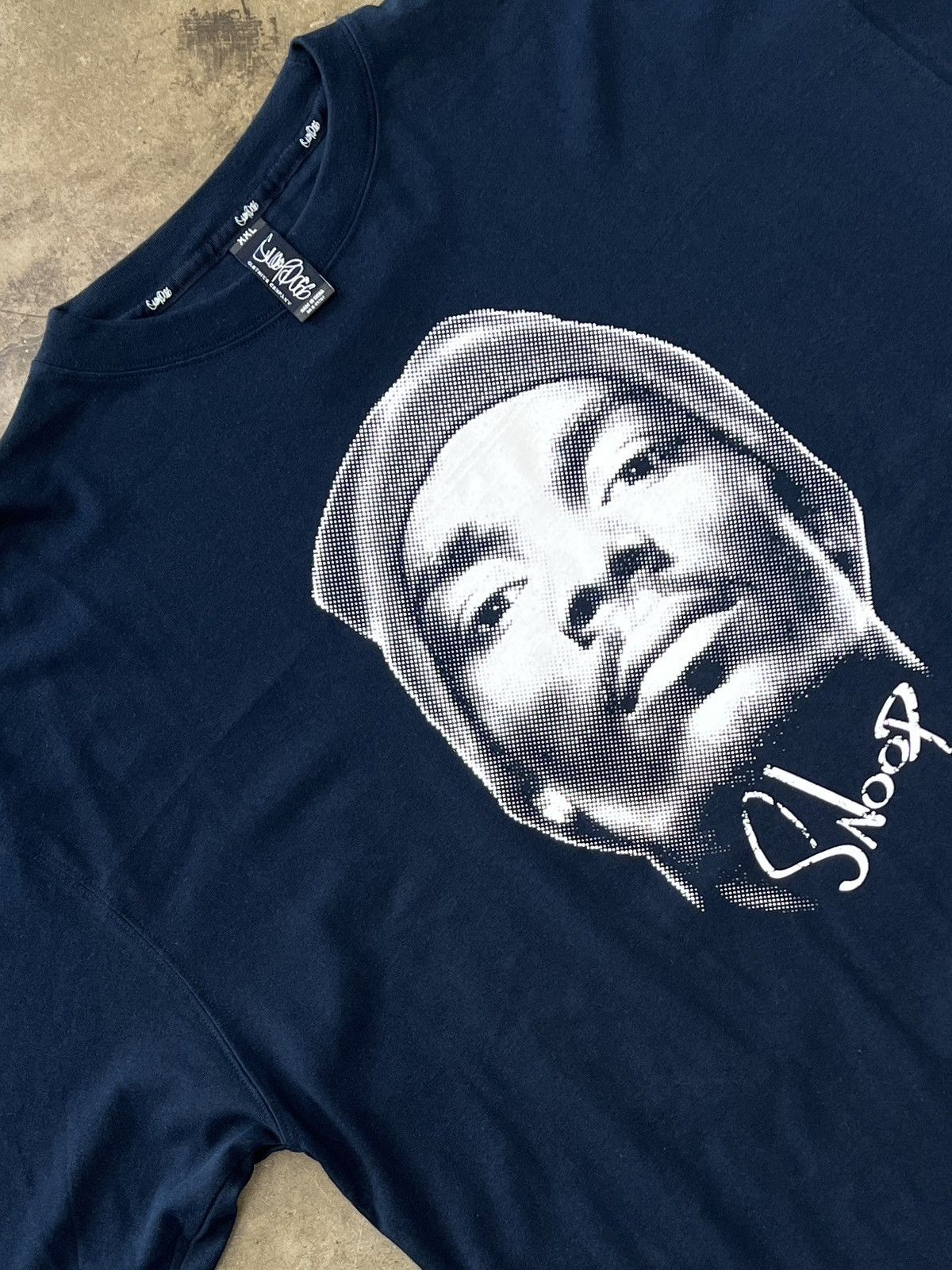 Rap Tees Vintage Snoop Dogg Clothing Company Portrait Tee XXL Size US XXL / EU 58 / 5 - 1 Thumbnail