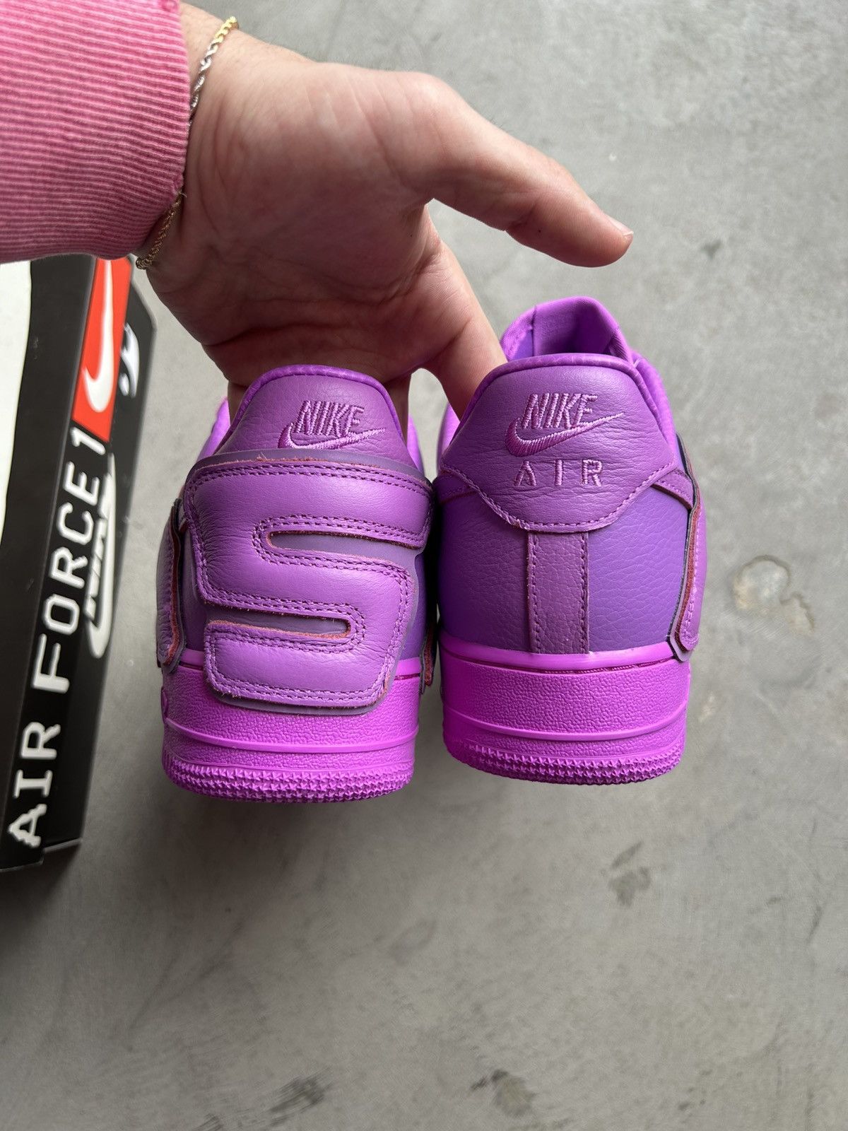 Cactus Plant Flea Market × Nike CPFM x Nike AF1 Fuchsia Size US 11.5 / EU 44-45 - 4 Thumbnail