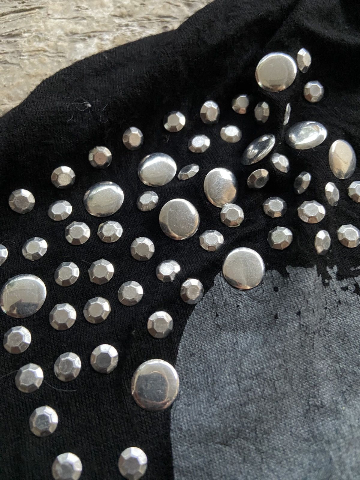 14th Addiction 2000s Leafer Ltd - Vkei Style Skull Beads Rope Back Tee Size ONE SIZE - 4 Thumbnail