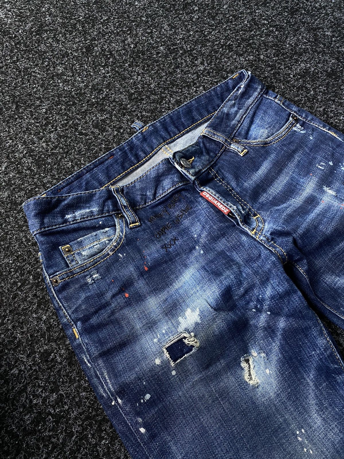 Dsquared2 Dsquared2 Distressed Denim pants Jeans Made In Italy 🇮🇹 Size 30" / US 8 / IT 44 - 6 Thumbnail