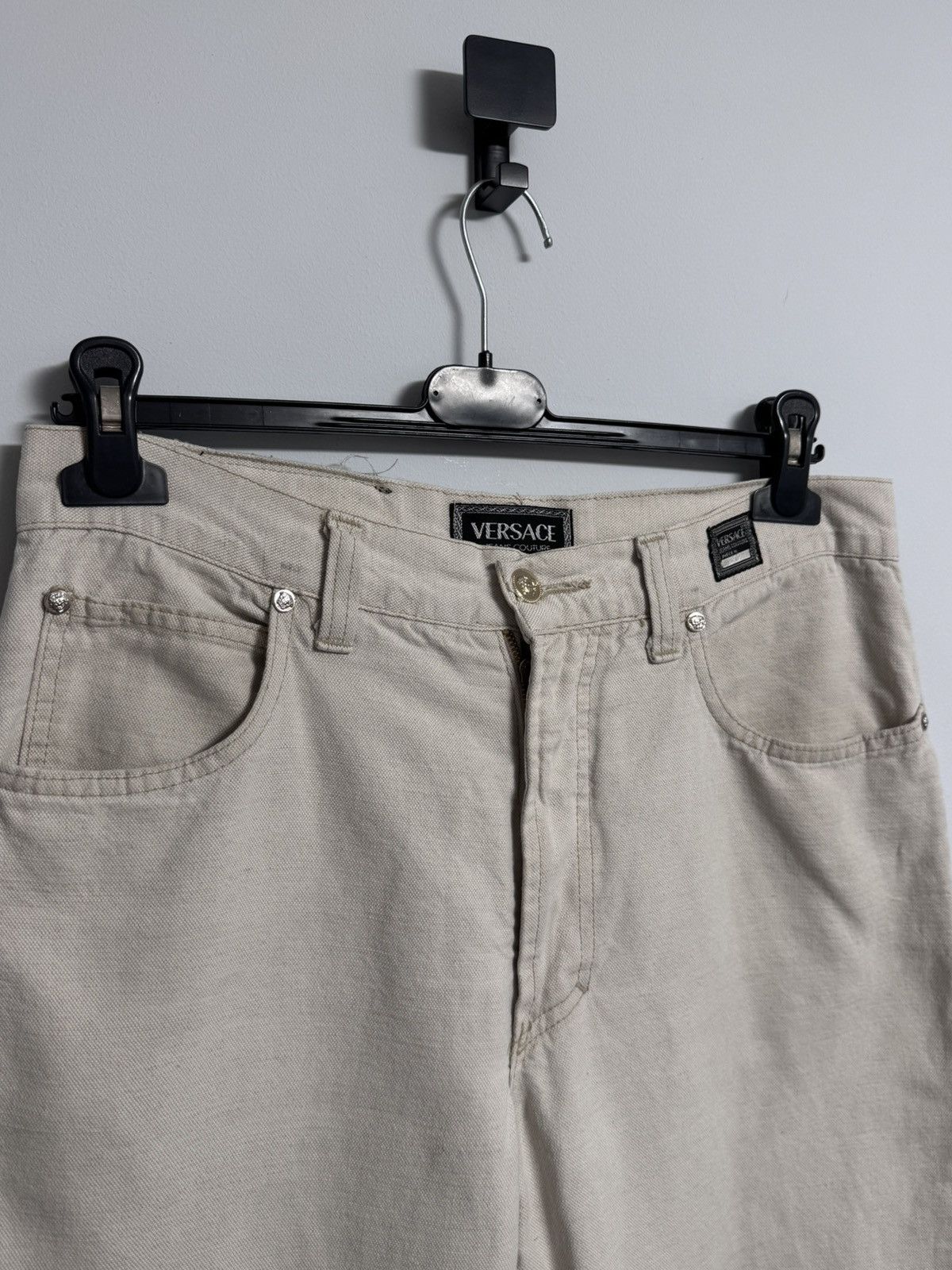 Versace Jeans Couture × Vintage Versace Jeans Couture Vintage pants 32/34 Size US 33 - 9 Thumbnail