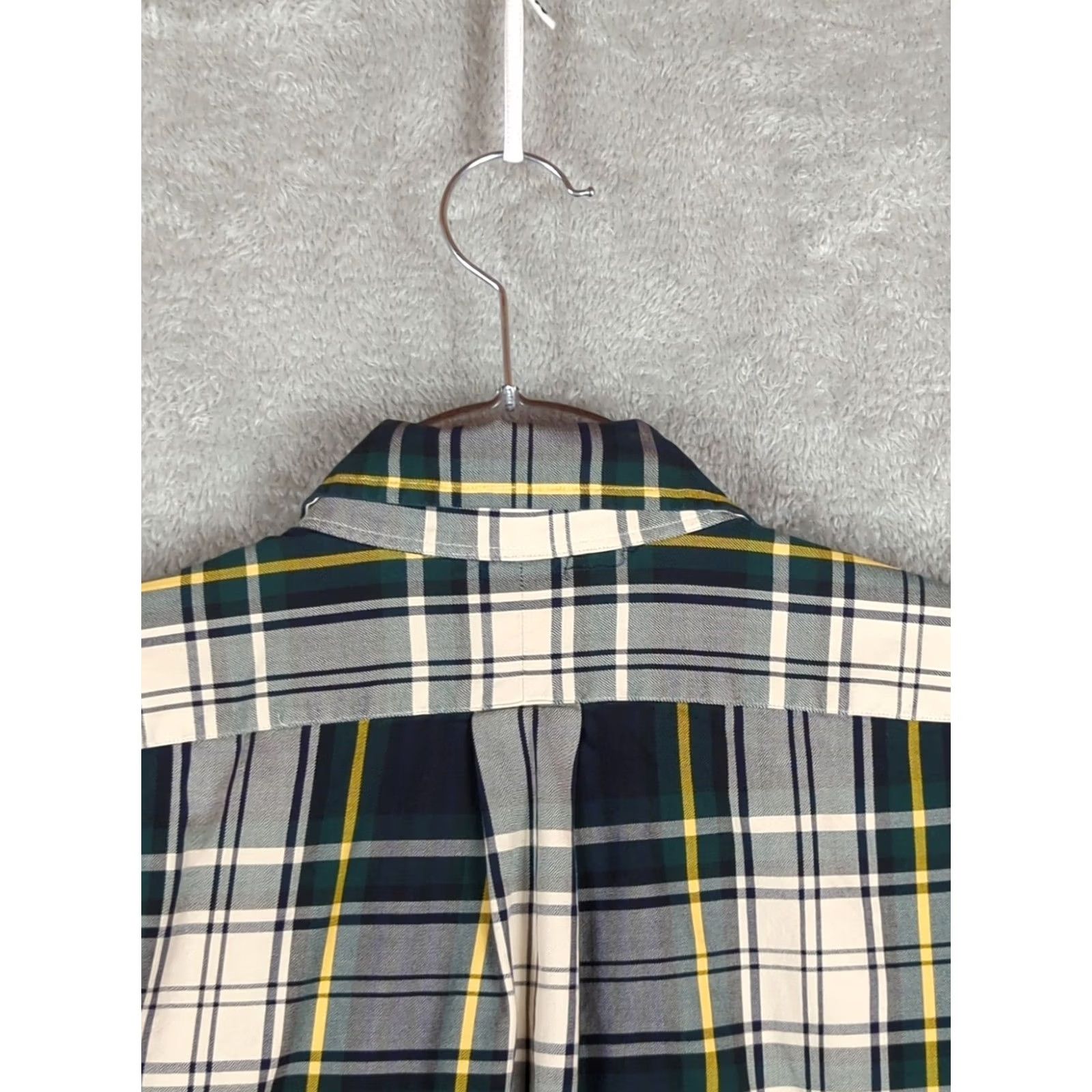 Ralph Lauren Ralph Lauren Blake Shirt Mens Large Green Plaid Long Sleeve Button-Down Collar Pony Logo Blue Pattern Vintage: No Size US L / EU 52-54 / 3 - 7 Thumbnail