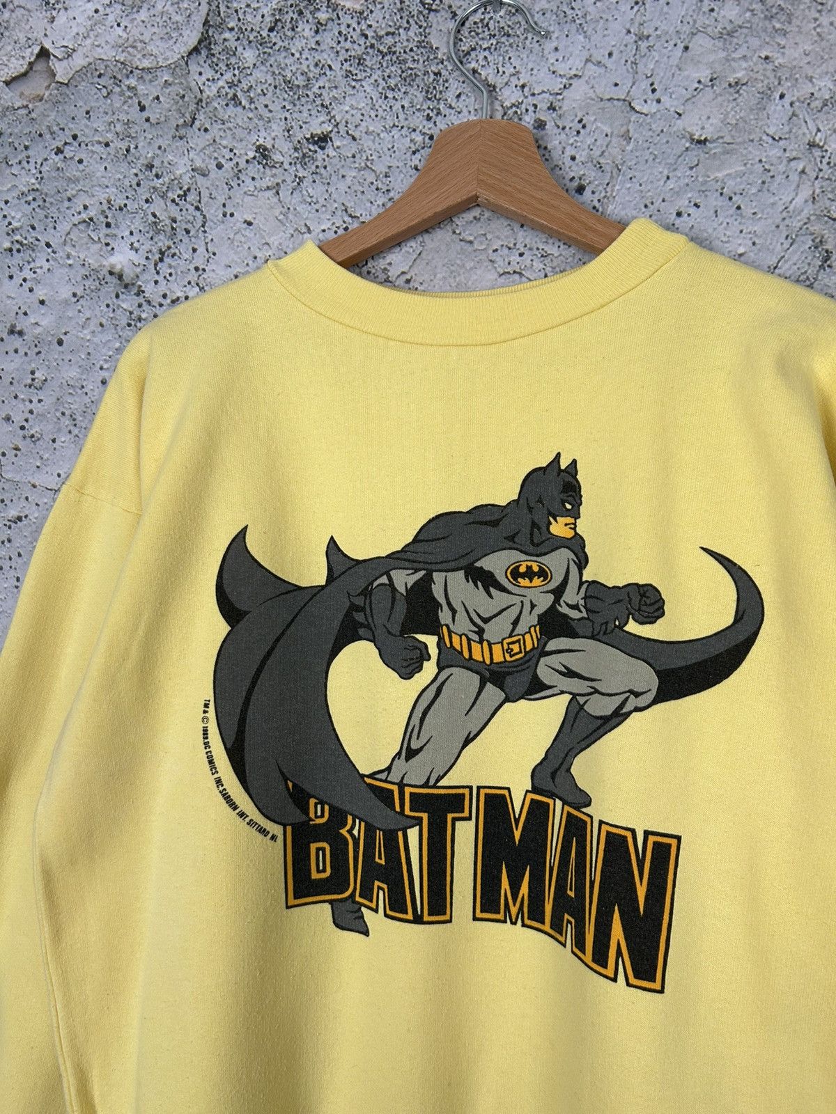 DC Comics × Vintage Vintage Batman DC Comics 1989 80s Rare Crewneck Graphic Hype Size US M / EU 48-50 / 2 - 3 Thumbnail