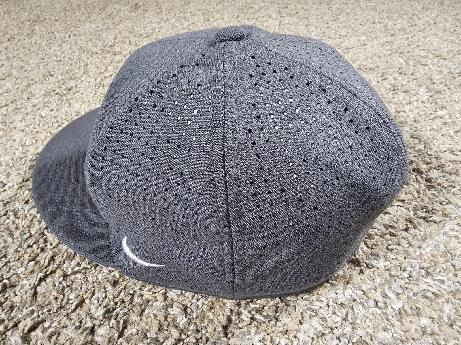 Nike Nike True Dri-Fit Hat Stars & Stripes W Gray Fitted Size ONE SIZE - 4 Thumbnail