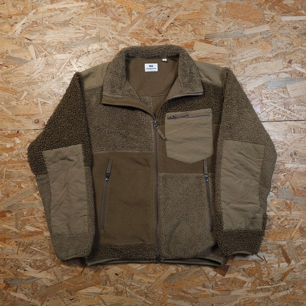 Engineered Garments × Uniqlo UNIQLO X ENGINEERED GARMENTS NEW YORK SHERPA FLEECE JACKET Size US XS / EU 42 / 0 - 5 Thumbnail