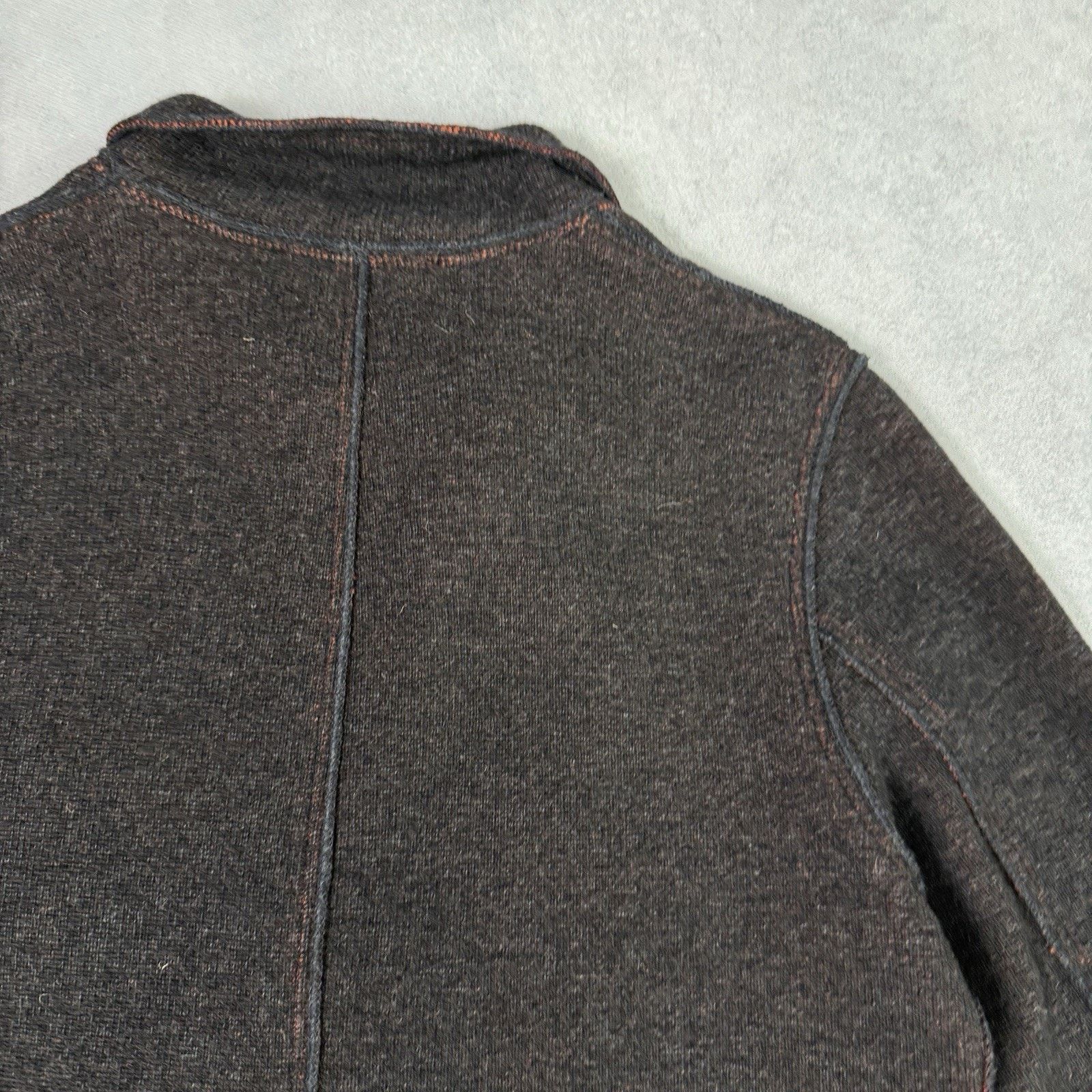 Corneliani Cc Corneliani Collection Blazer Cardigan Wool Size 52 Brown Size US L / EU 52-54 / 3 - 16 Thumbnail