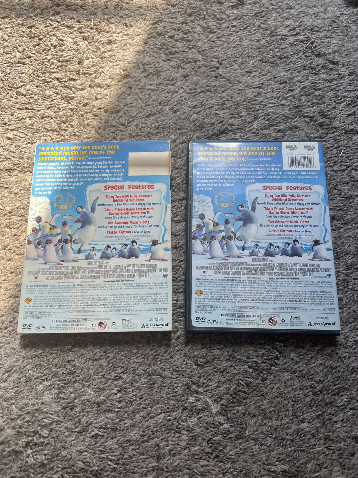 Warner Bros Happy Feet (DVD) Size ONE SIZE - 2 Thumbnail