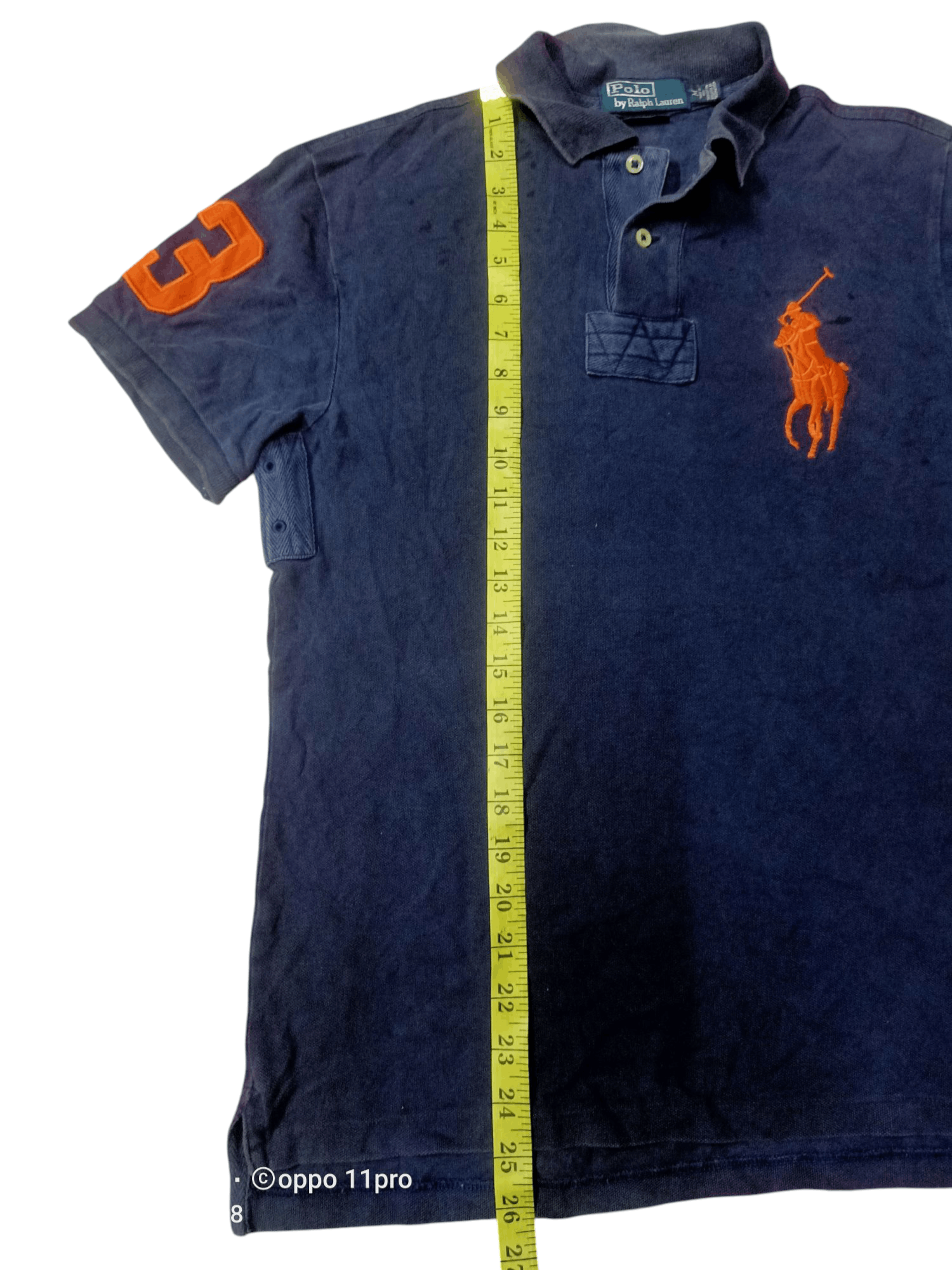 Polo Ralph Lauren × Ralph Lauren × Vintage Vintage Polo Ralph Lauren Big Pony Polo Shirt SlimFit Size M / US 6-8 / IT 42-44 - 2 Thumbnail