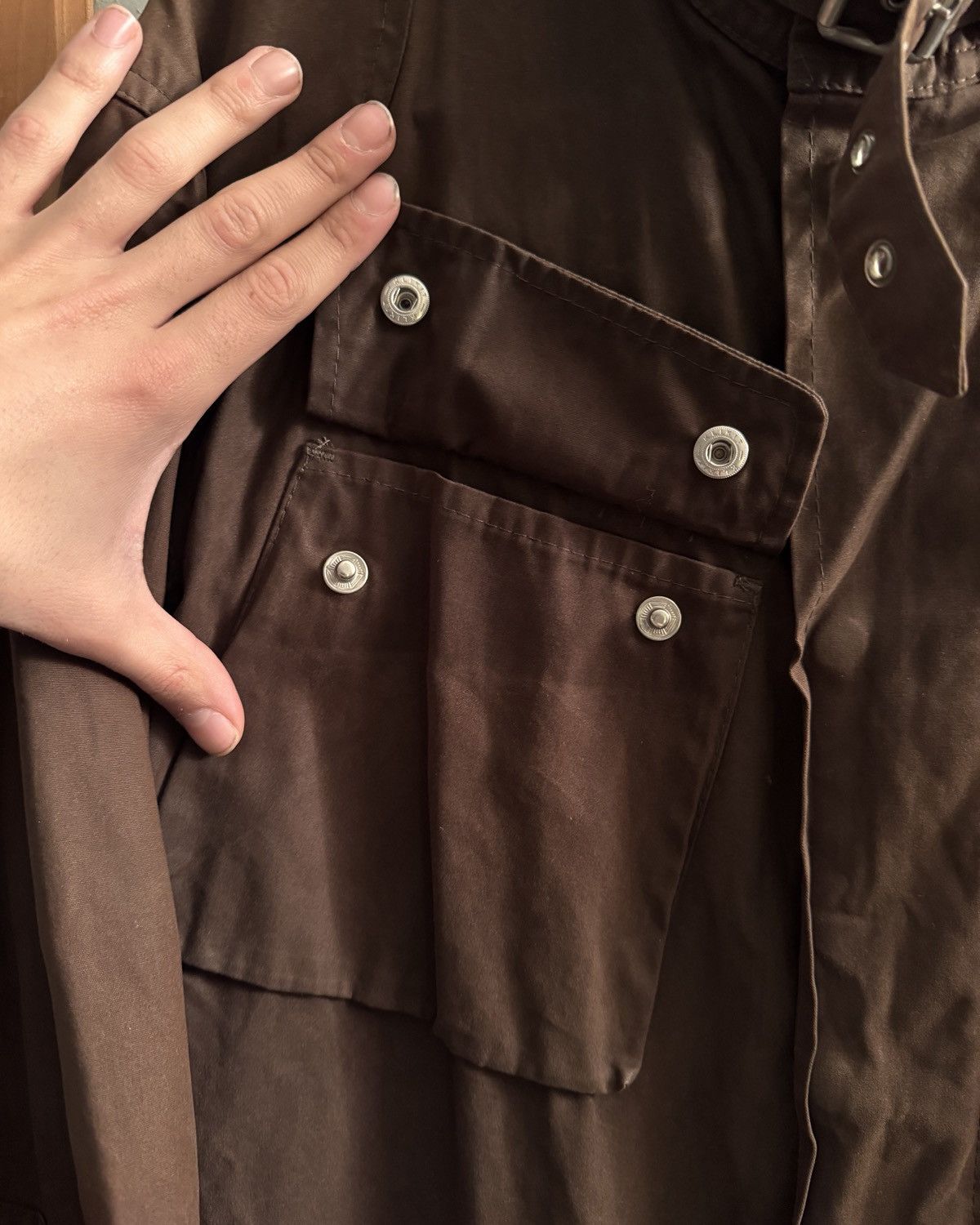 Maison Margiela Maison Martin Margiela F/W 2001 Waxed M-65 Field Jacket Size US L / EU 52-54 / 3 - 17 Thumbnail