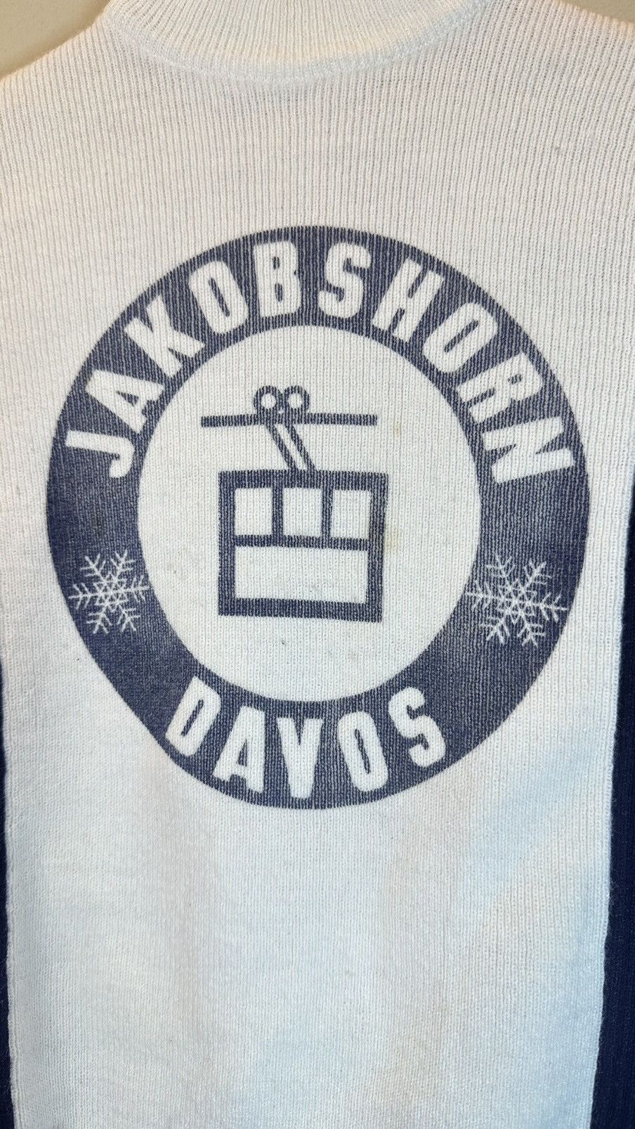 Vintage Vintage 80s Jakobshorn Davos Ski Sweater Size XS / US 0-2 / IT 36-38 - 5 Thumbnail