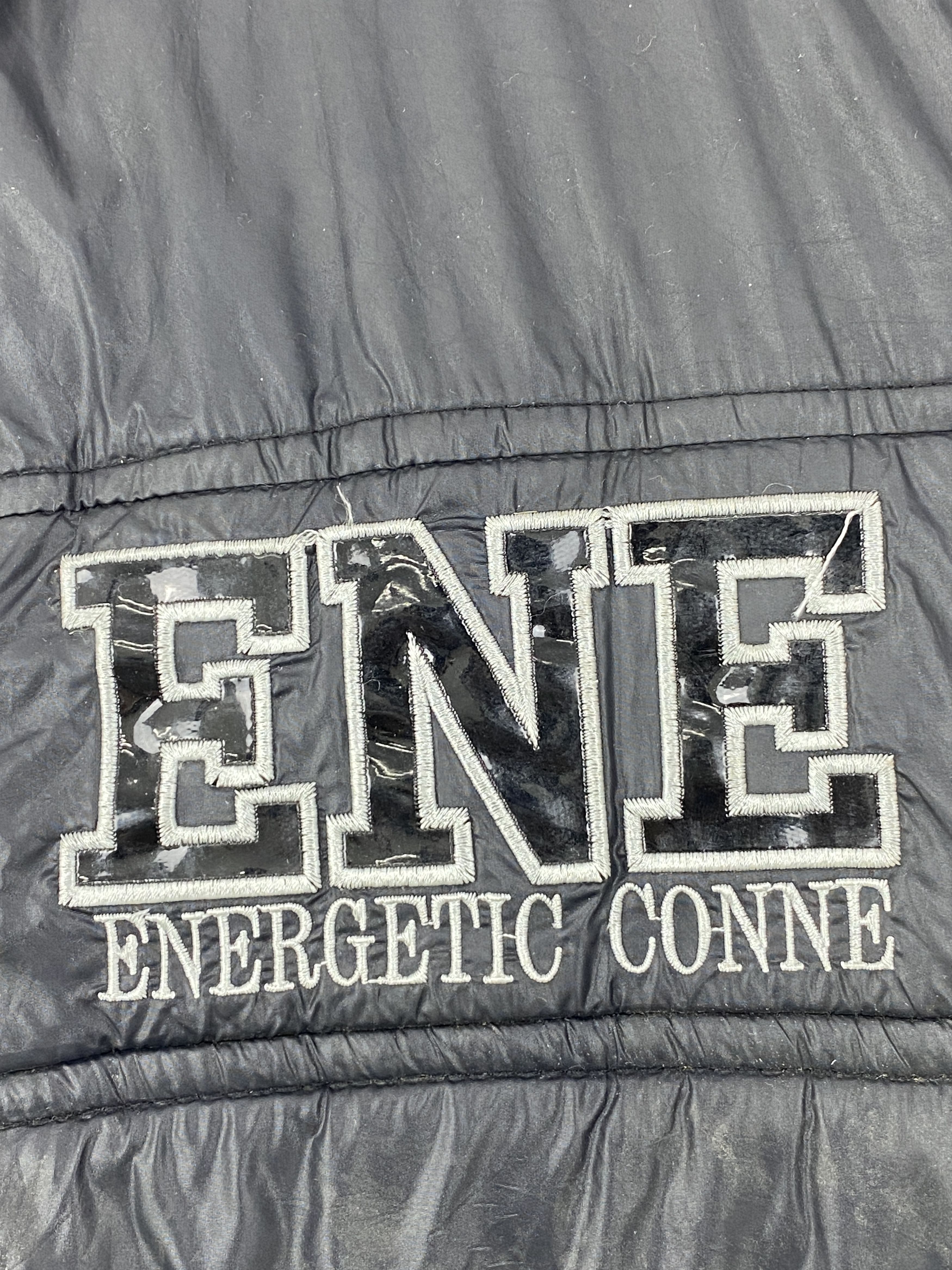 Japanese Brand Vintage Japanese Brand Spell Out Bomber Black Jacket JA0050 Size US S / EU 44-46 / 1 - 14 Thumbnail