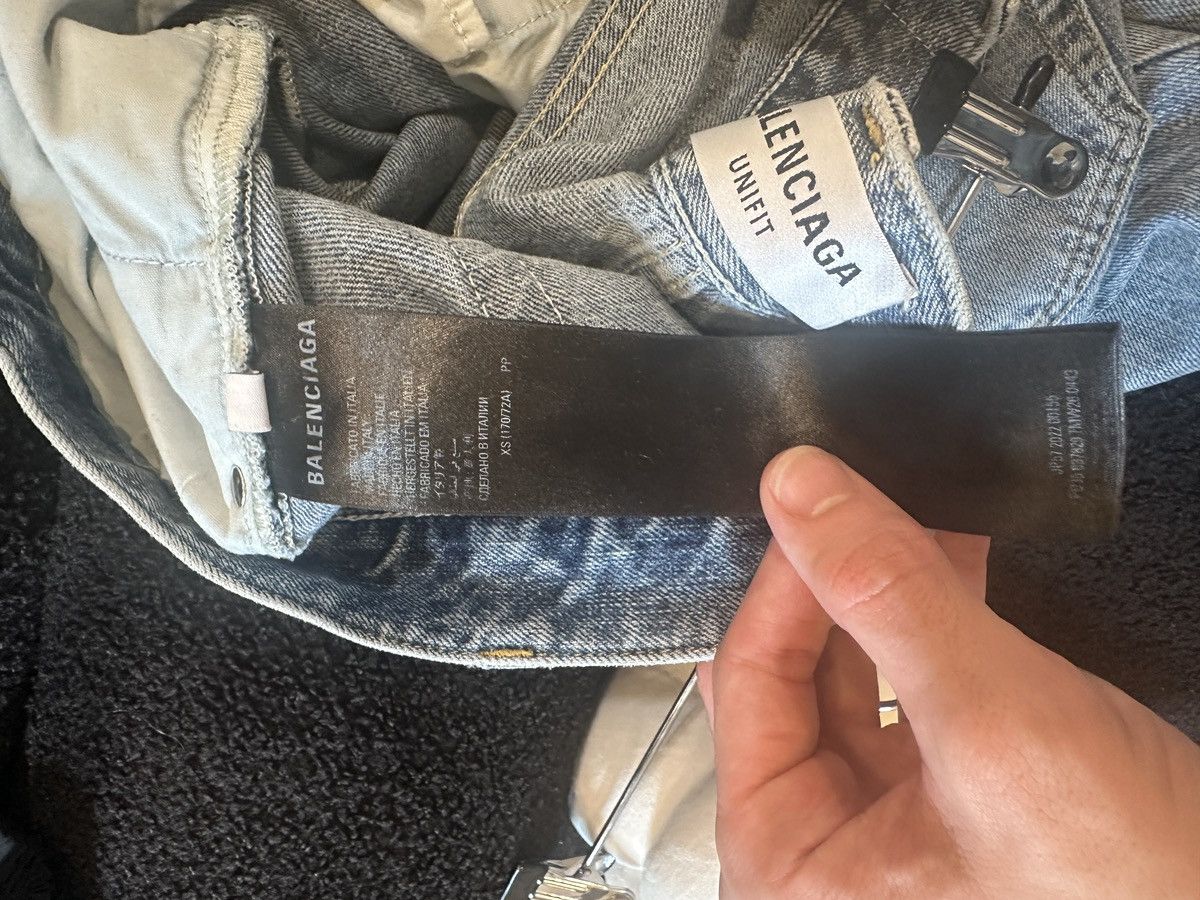Balenciaga Balenciaga Lost Tape Denim Jeans Size US 30 / EU 46 - 7 Thumbnail