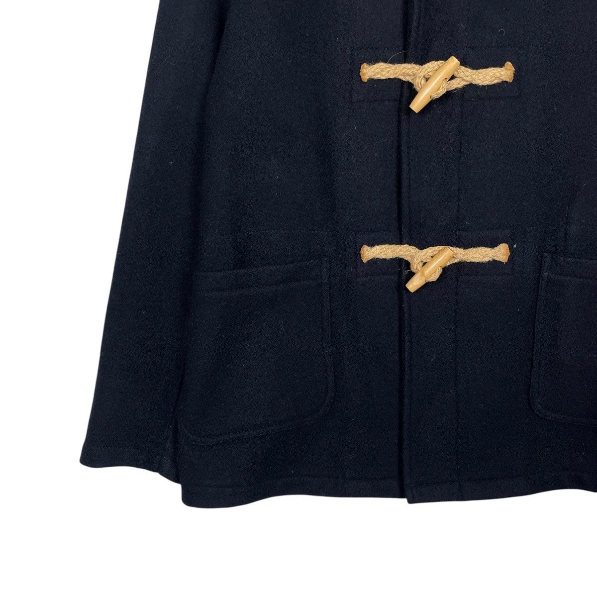 Fidelity Fidelity Gerald & Stewart Hooded Wool Duffle Jacket Size US M / EU 48-50 / 2 - 3 Thumbnail
