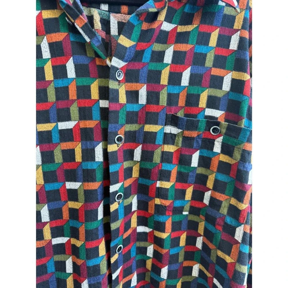 Haupt Haupt Vintage Geometric Shirt Size US L / EU 52-54 / 3 - 6 Thumbnail
