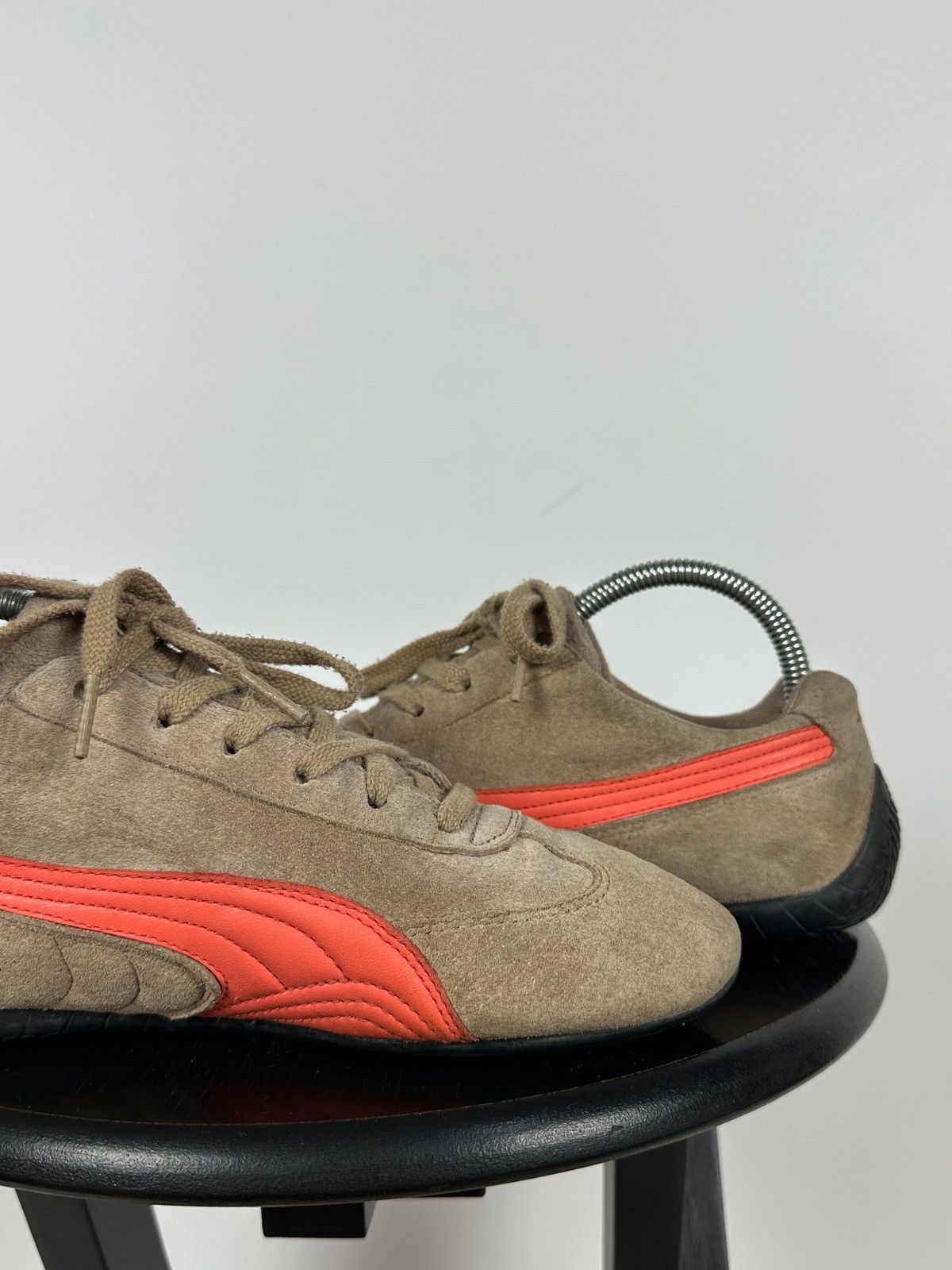 Puma Vintage Puma Speedcat Sand Suede/Leather Y2K Sneakers Size US 9 / IT 39 - 18 Thumbnail