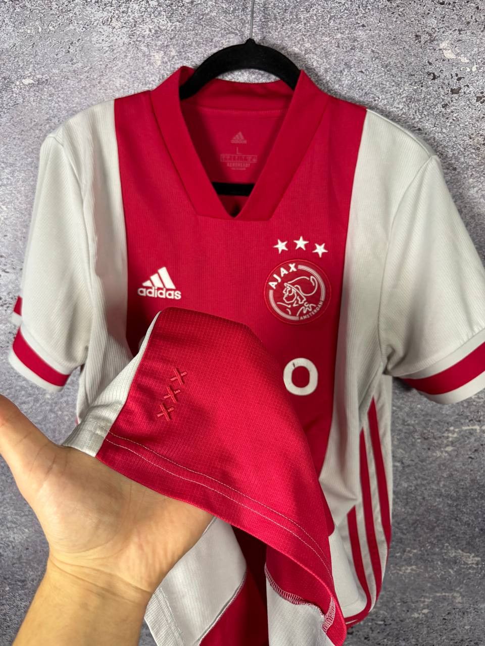 Adidas × Vintage Vintage AJAX 2020/21 Adidas Soccer Jersey Blokcore L sz Size US L / EU 52-54 / 3 - 9 Thumbnail
