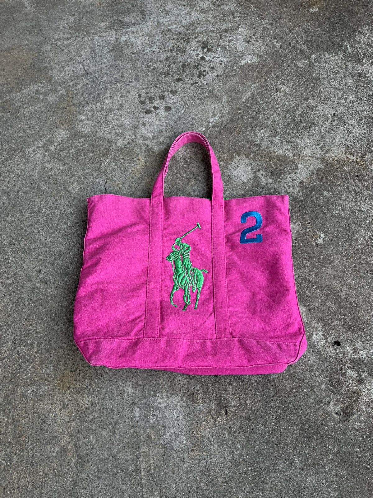 Crazy Vintage Polo Ralph Lauren shopper bag y2k
