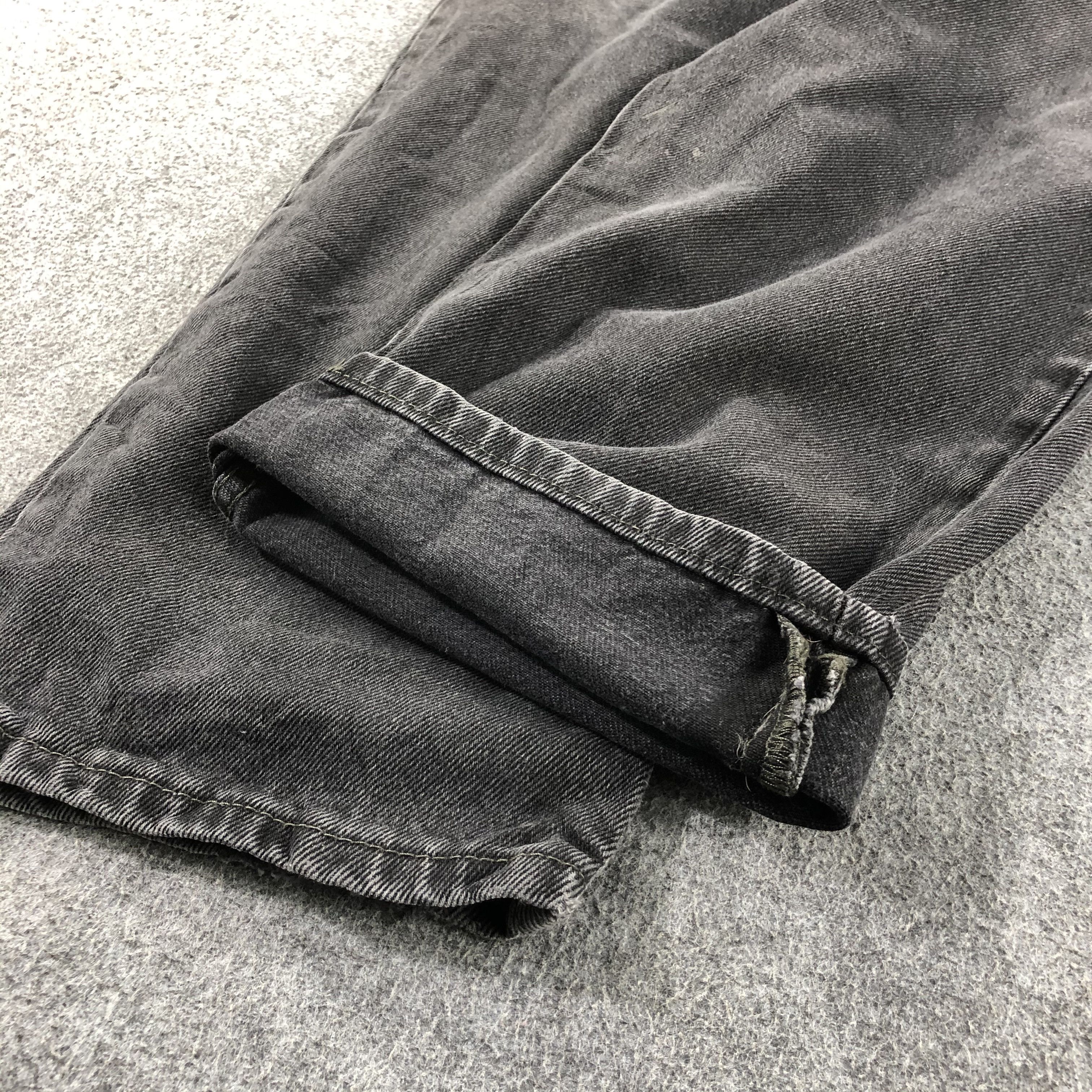 Levi's Vintage Faded Black Levis 550 Jeans-J2673 Size US 38 / EU 54 - 7 Thumbnail