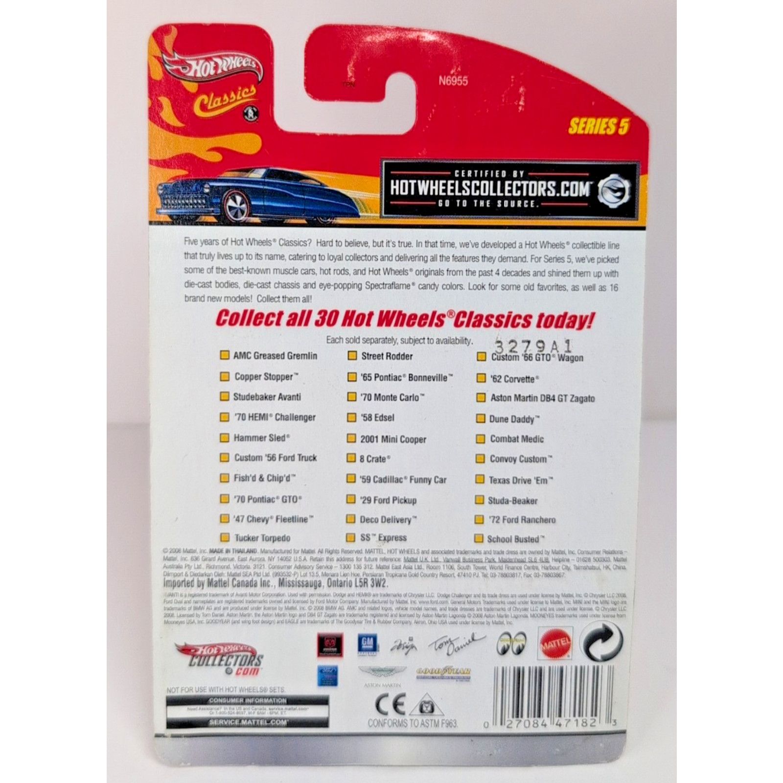 & Other Stories Hot Wheels 8 Crate Chase Classics 2009 Series 5 NEW VHTF! Size ONE SIZE - 20 Thumbnail