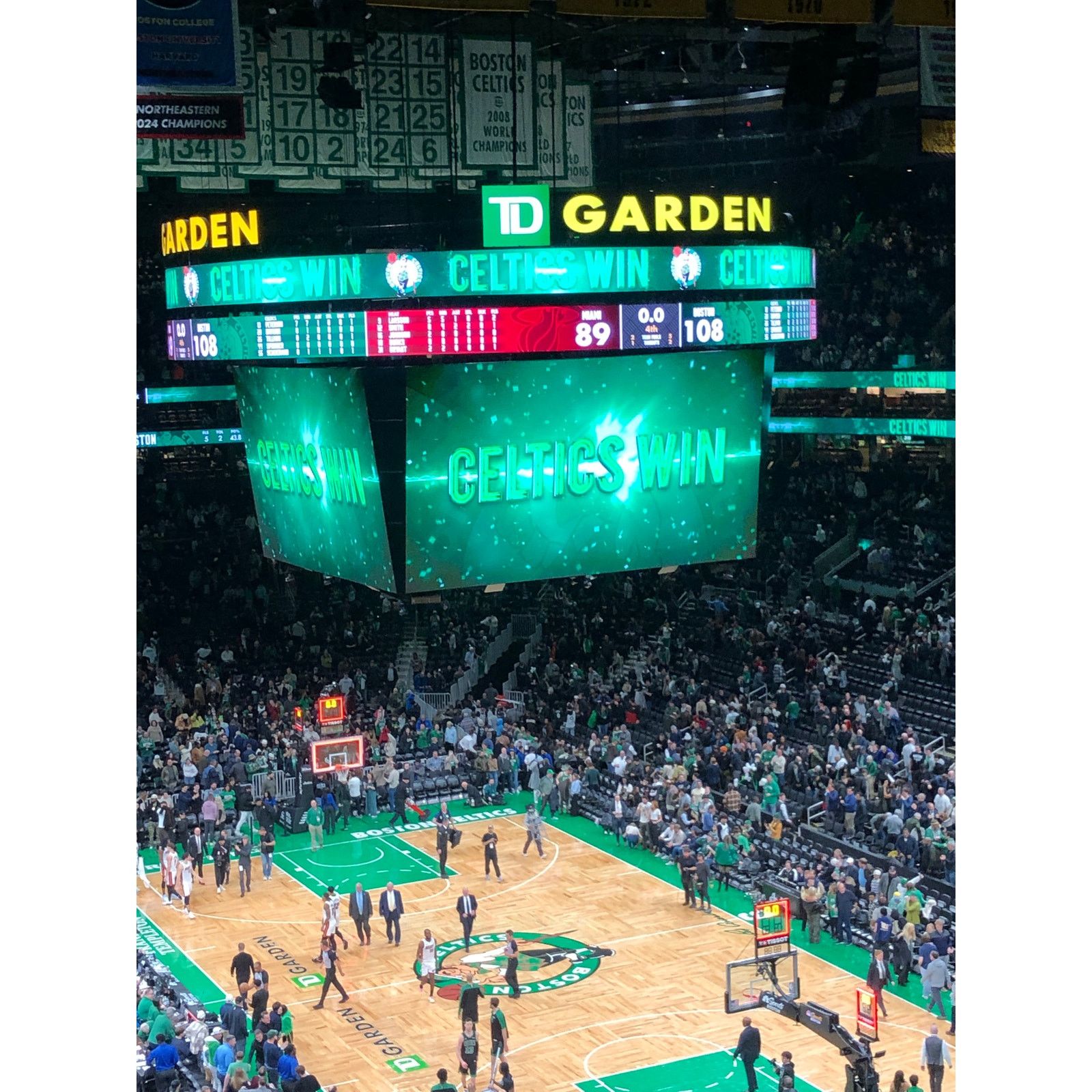 NBA Boston Celtics v Miami Heat 12/2/24 Roster Lineup Poster Size ONE SIZE - 10 Thumbnail