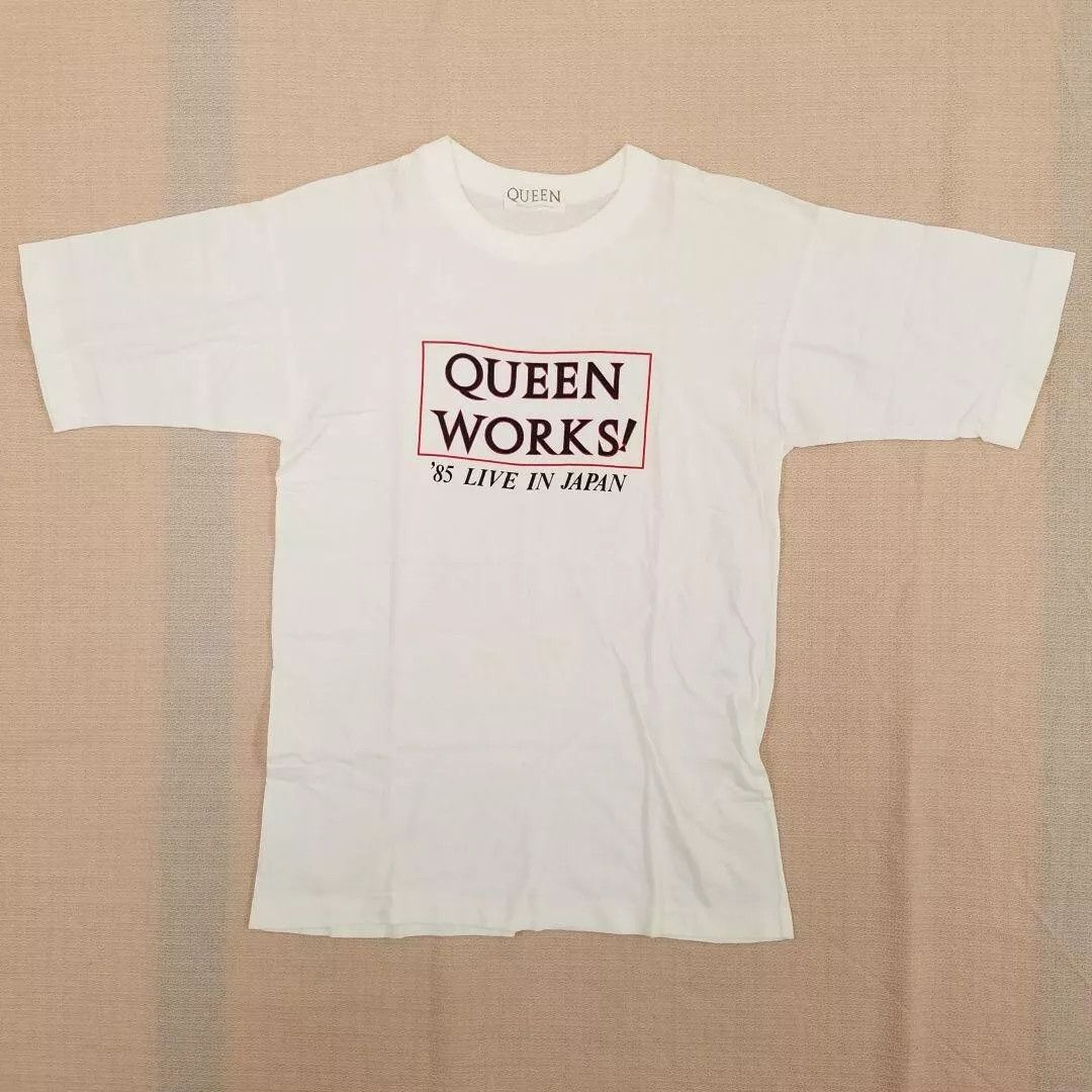 Vintage Queen Band The Works 1985 Live In Japan Tour T-shirt 