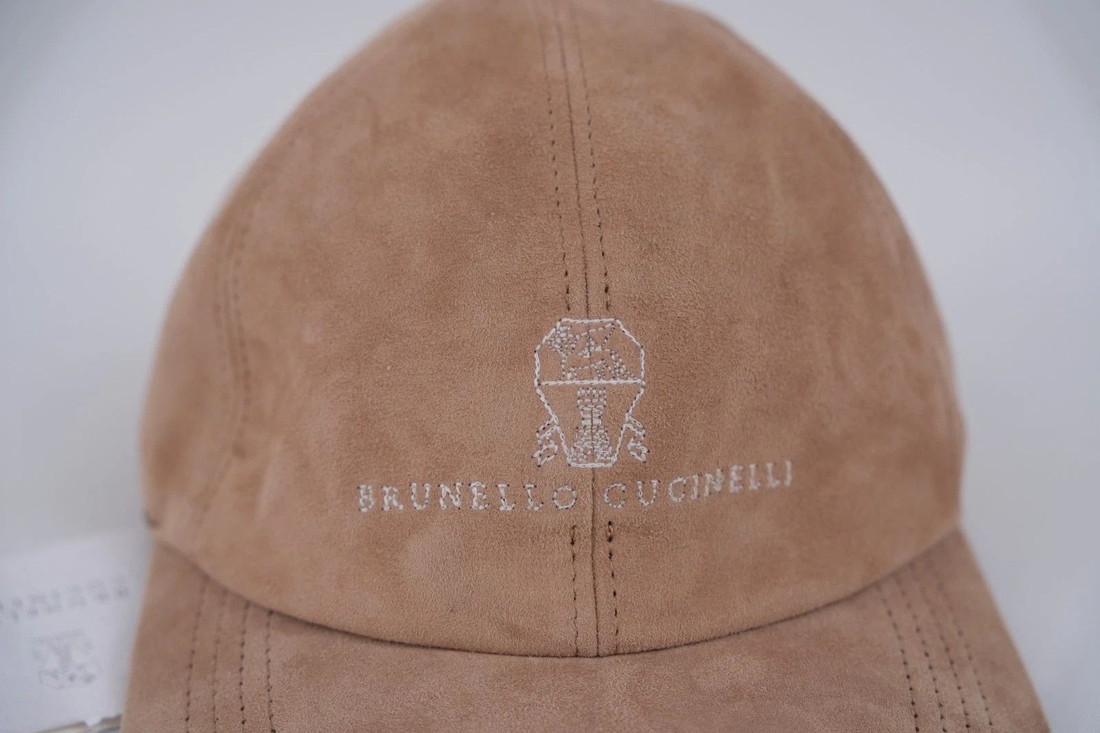 Brunello Cucinelli NEW Brunello Cucinelli Suede baseball cap Small Size ONE SIZE - 2 Thumbnail