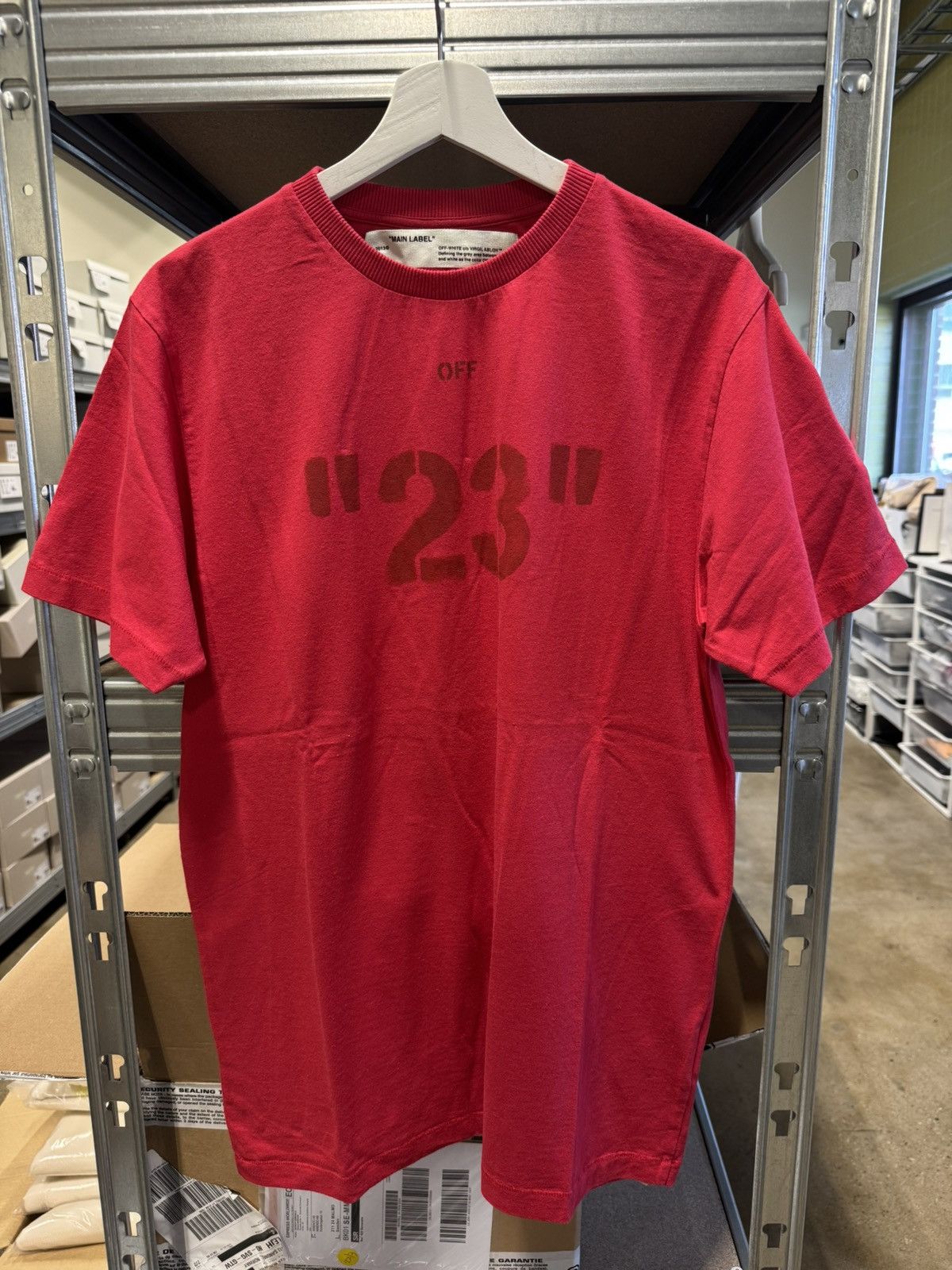 Off-White Off-White Arrow T-Shirt NEW 500$ Size US M / EU 48-50 / 2 - 2 Thumbnail