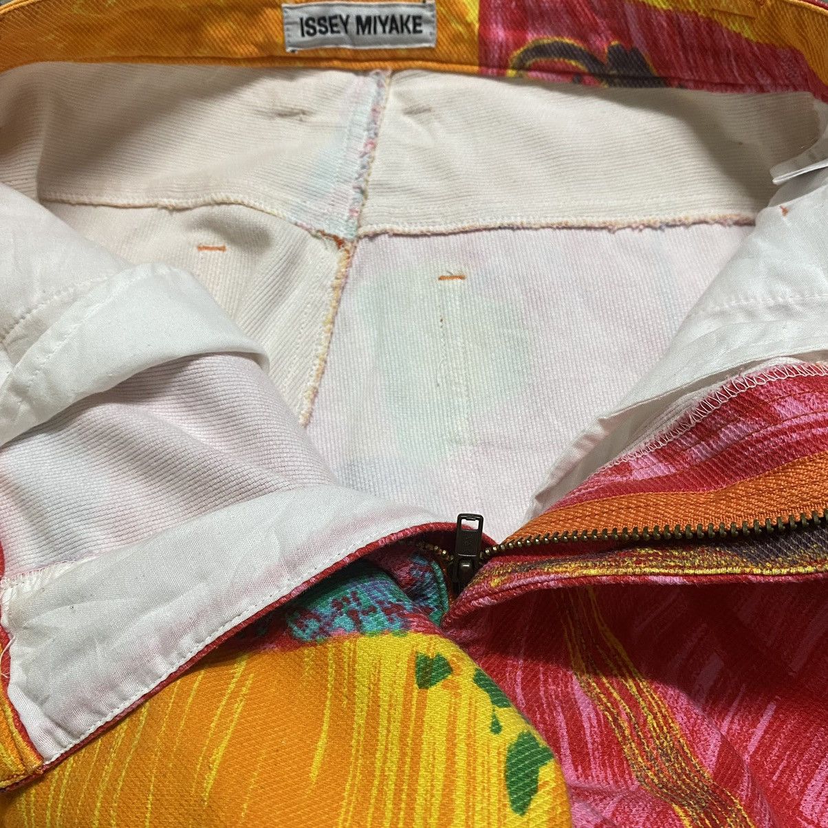 Issey Miyake Archive Issey Miyake Multi Colour Artisanal Painter Jeans Size 24" / US 00 / IT 34 - 19 Thumbnail