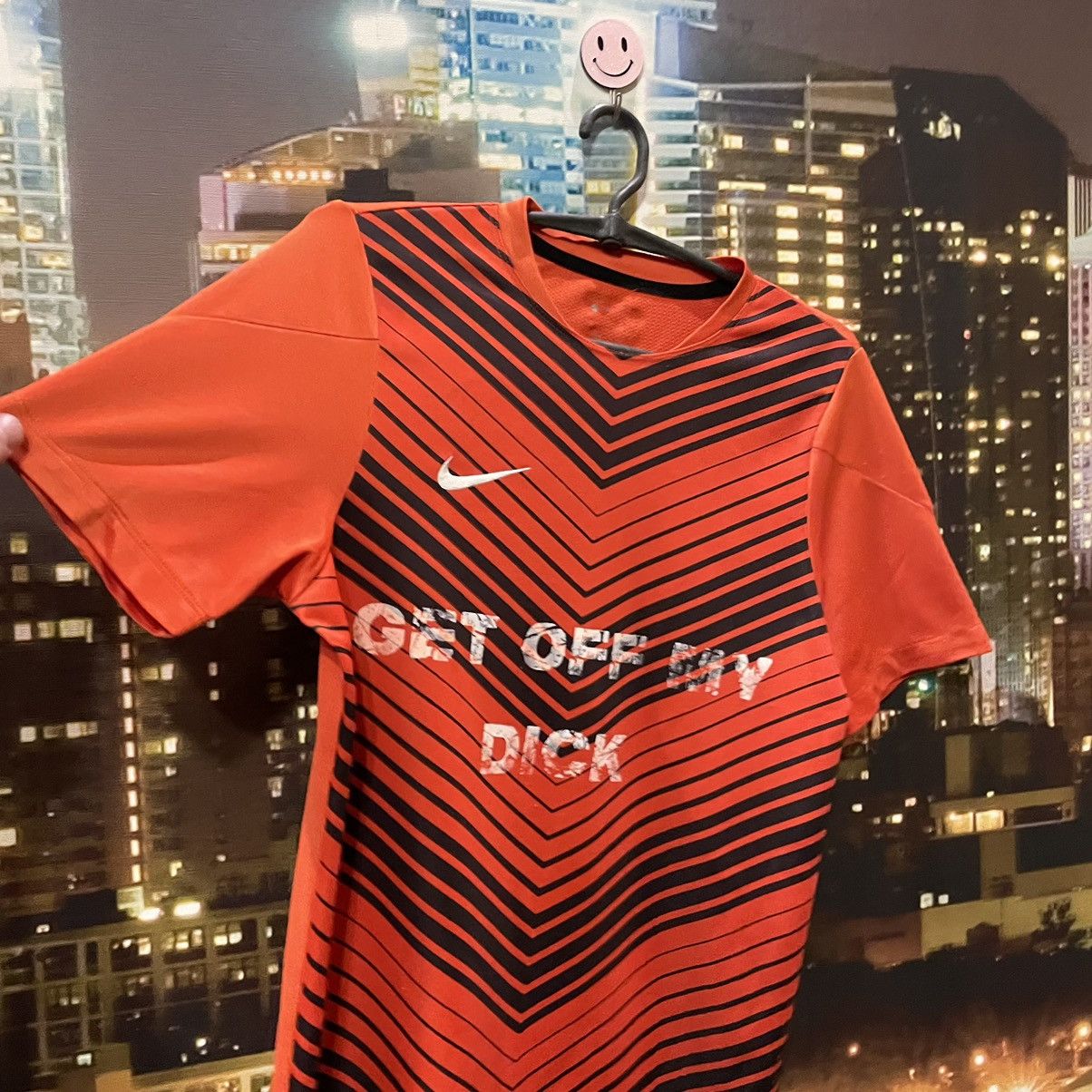 Nike VINTAGE 90S NIKE x GET OFF MY DICK PENIS FUNNY PORNO XXX Size US M / EU 48-50 / 2 - 4 Thumbnail