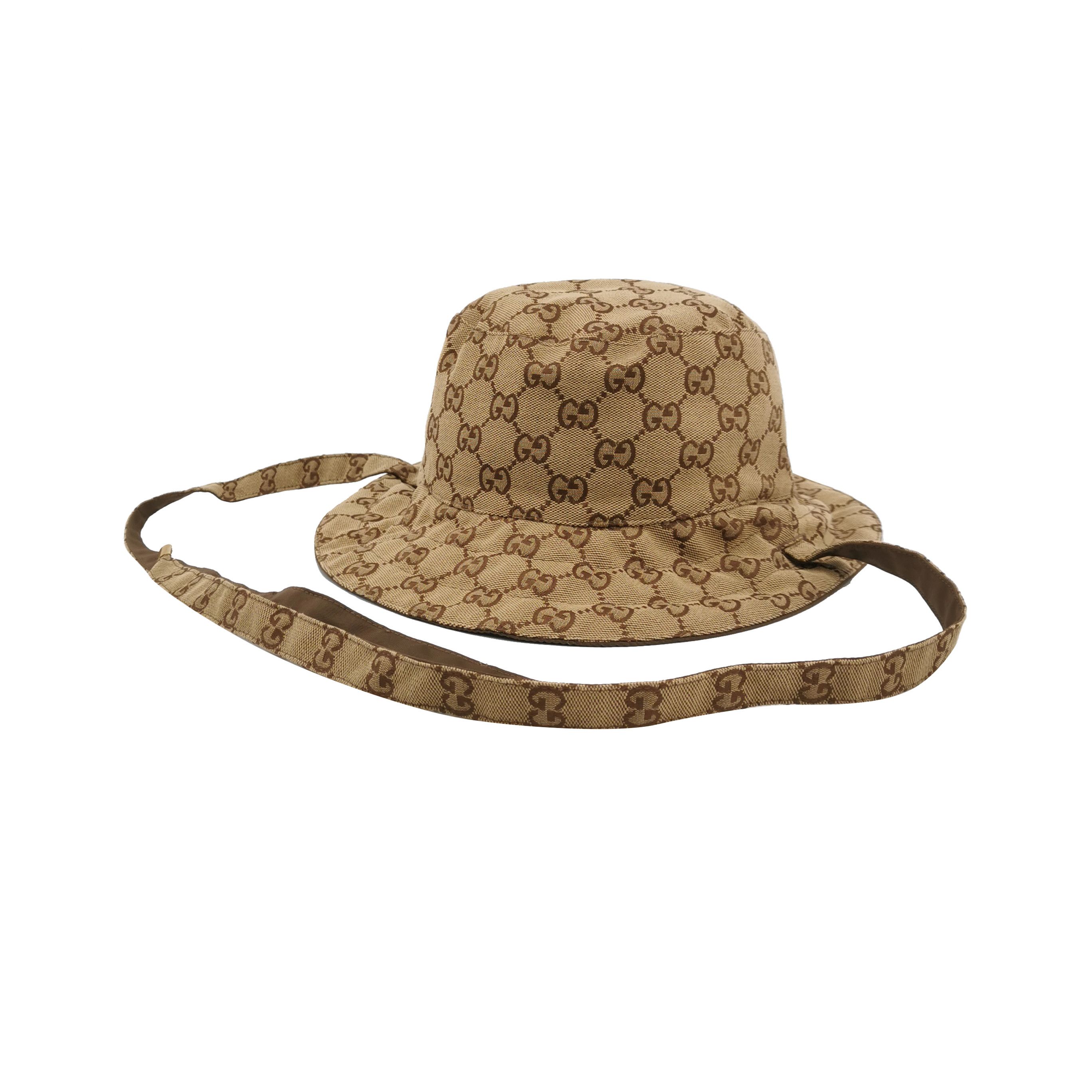 Gucci Gucci GG Supreme Reversible Bucket Hat Size M Size ONE SIZE - 1 Thumbnail