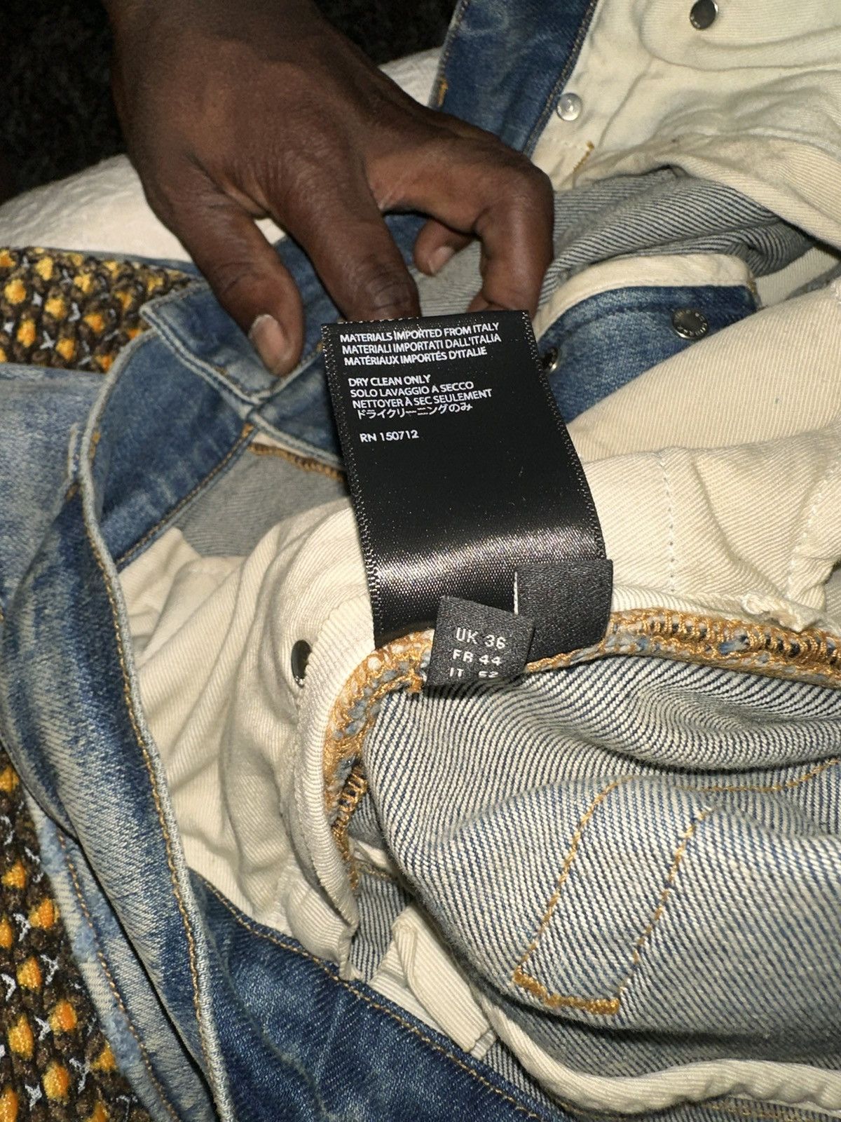 Amiri Blue Velvet PJ MX2 Jeans Size US 36 / EU 52 - 7 Thumbnail
