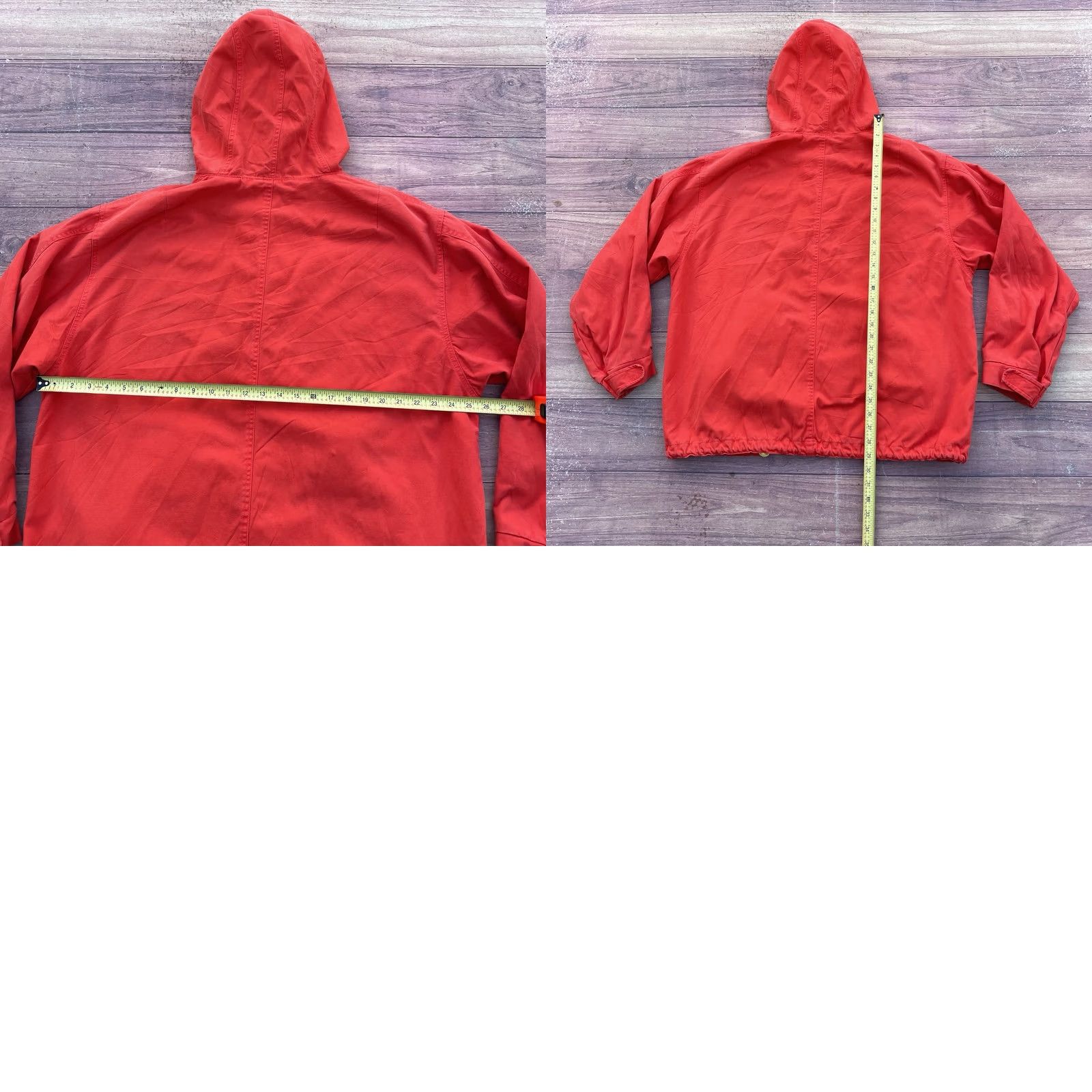 Gap VINTAGE Gap Mens Jacket Hooded 90s Y2K Red Full Zip Cotton Lined Full Zip Hooded M 56 29 in 25.5 in Size US M / EU 48-50 / 2 - 8 Thumbnail