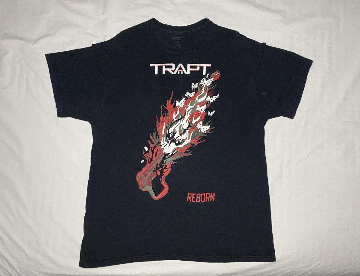 Other Vintage RARE Trapt Reborn 00’s Rock Band Tour Shirt Size XL Size US XL / EU 56 / 4 - 1 Thumbnail
