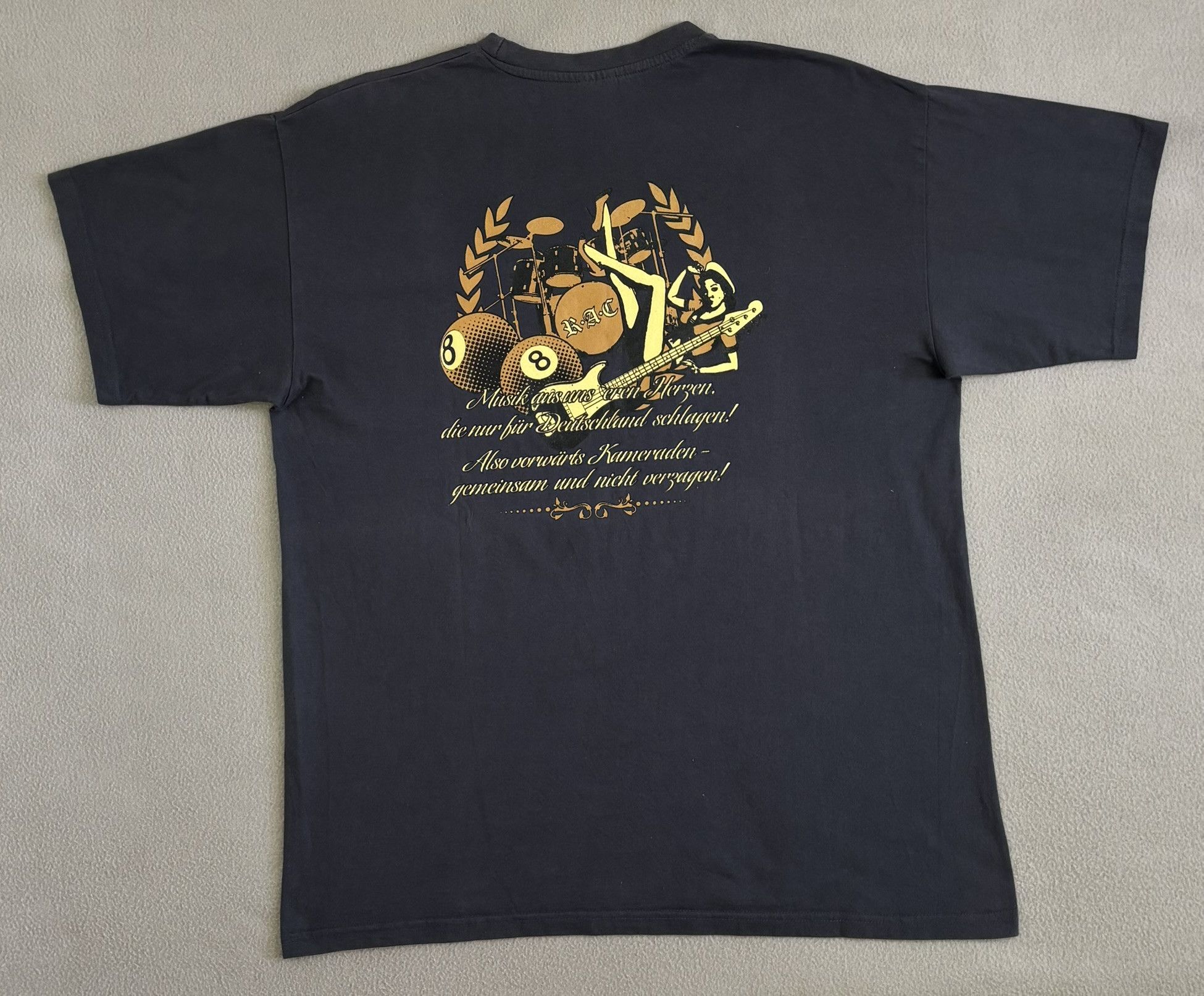 Band Tees T-Shirt Sachsonia R.A.C size.XL Size US XL / EU 56 / 4 - 10 Thumbnail