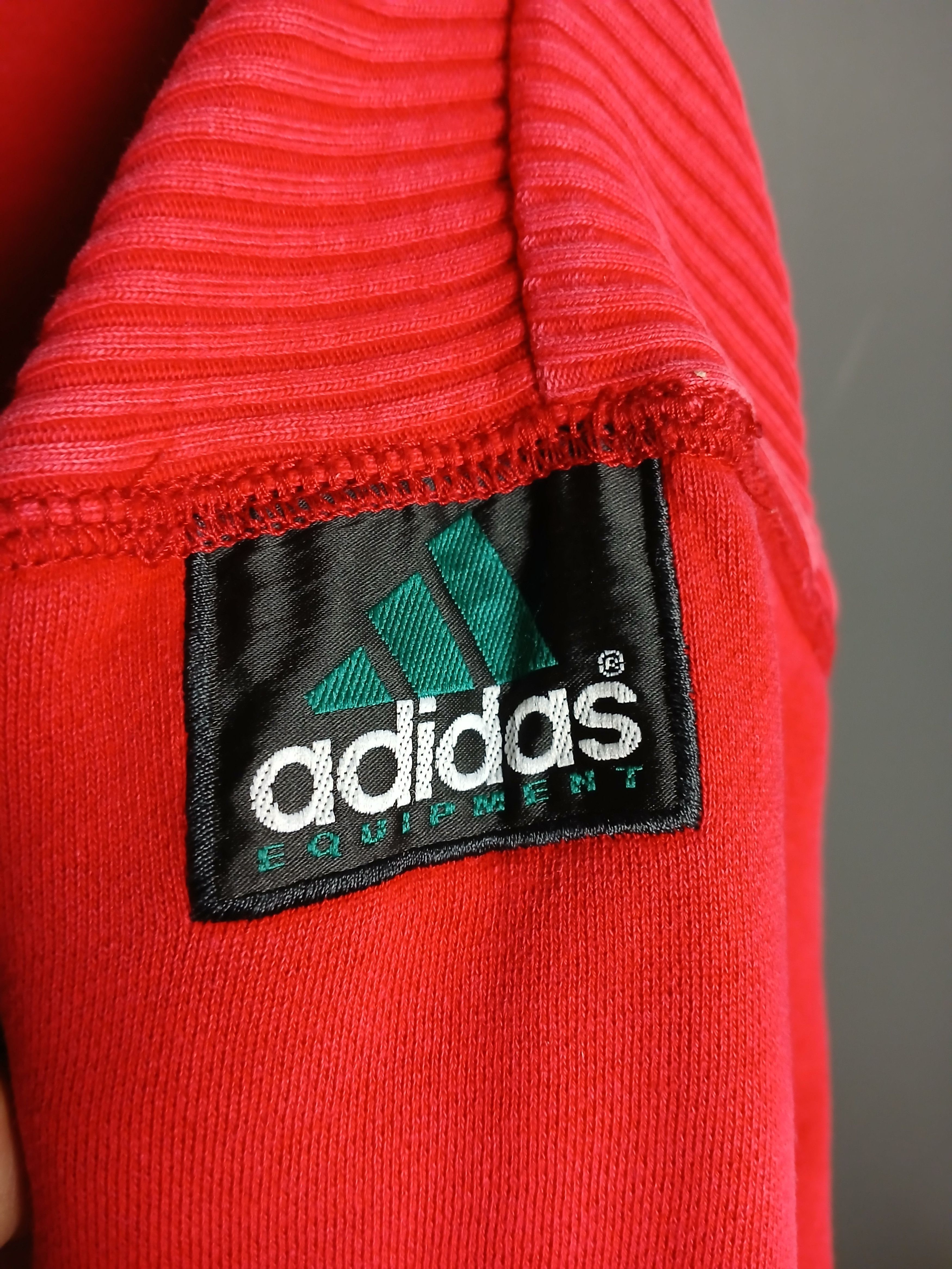 Adidas × Vintage Vintage Adidas Equipment Hoodie Size US L / EU 52-54 / 3 - 4 Thumbnail