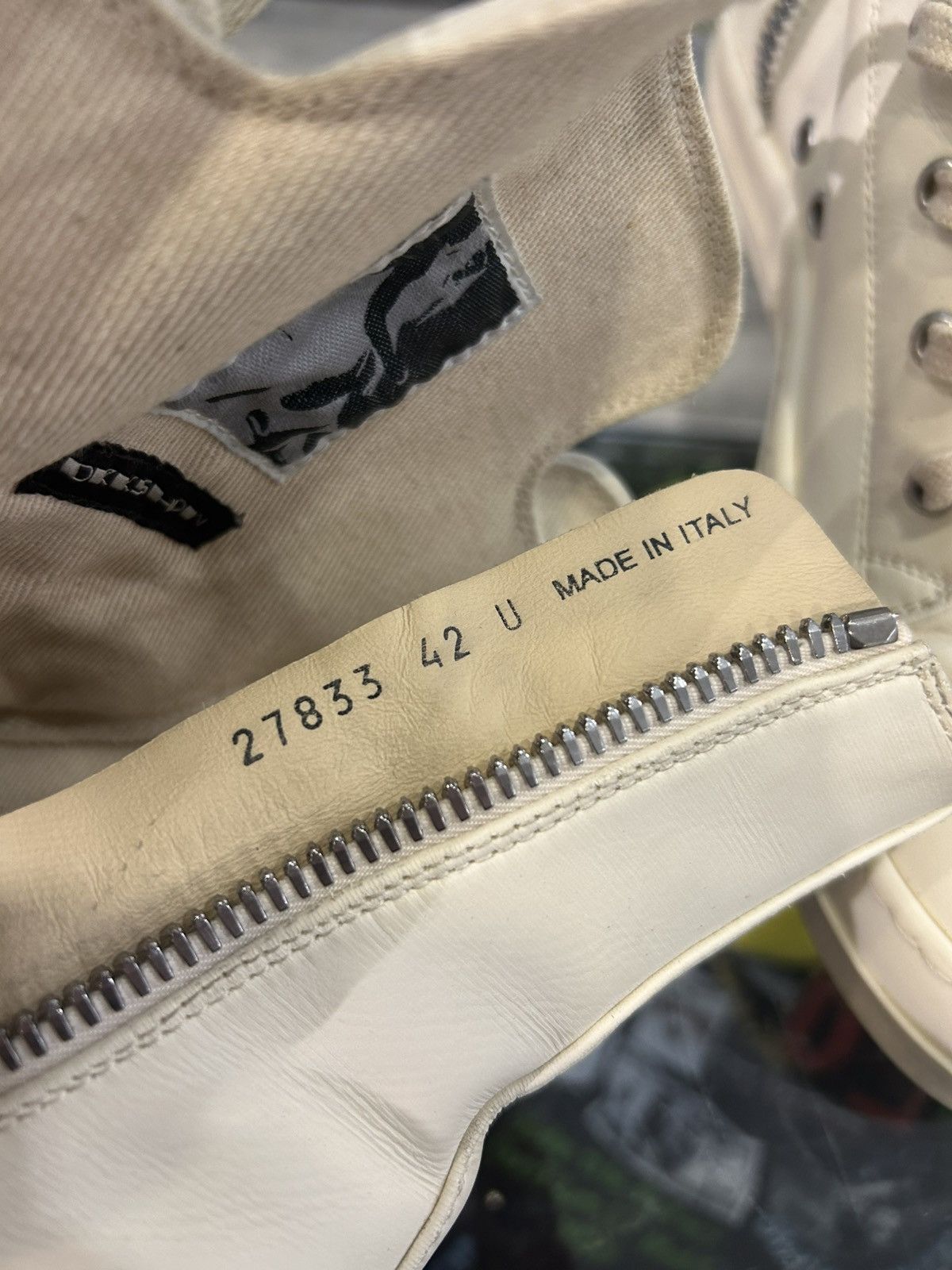 Rick Owens Rick Owens Ramones High-Top Sneakers Size US 9 / EU 42 - 10 Thumbnail