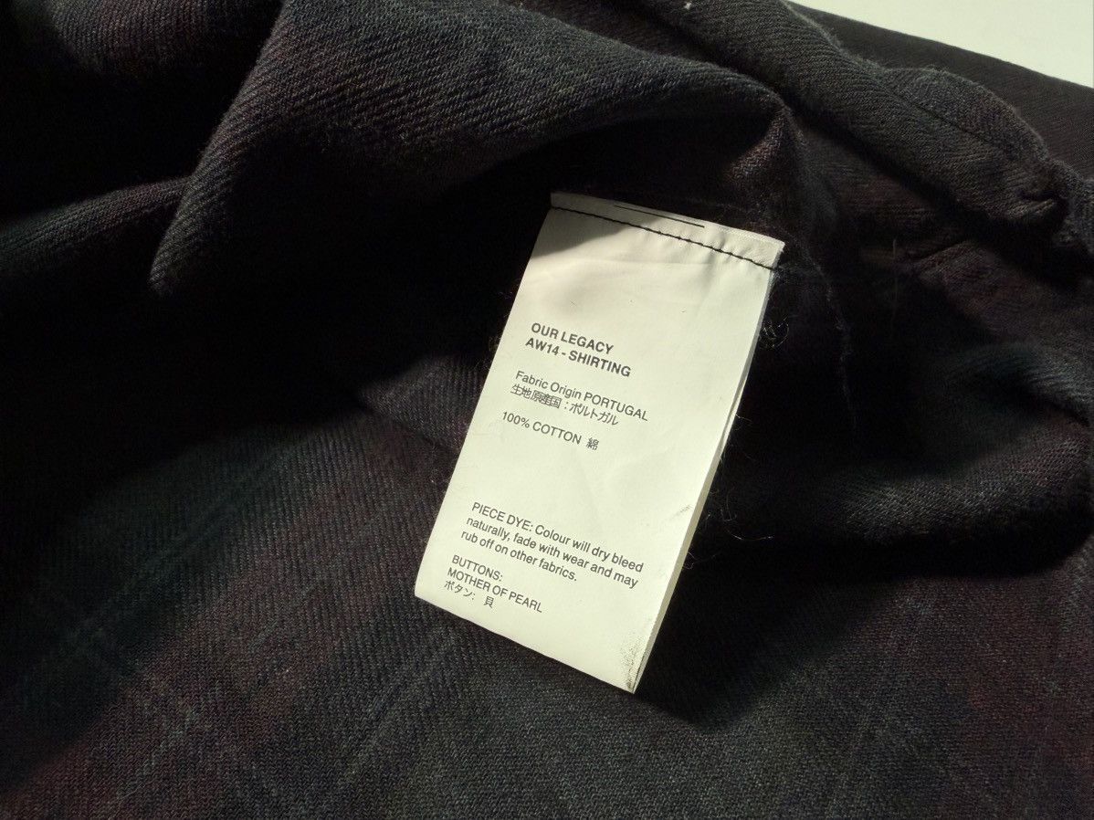 Our Legacy Our Legacy Flannel shirt Size US M / EU 48-50 / 2 - 10 Thumbnail