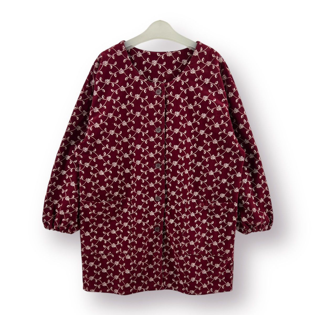 Balmain × Designer × Vintage 🔥 Embroidery Flower printed BALMAIN italian Size L / US 10 / IT 46 - 1 Thumbnail