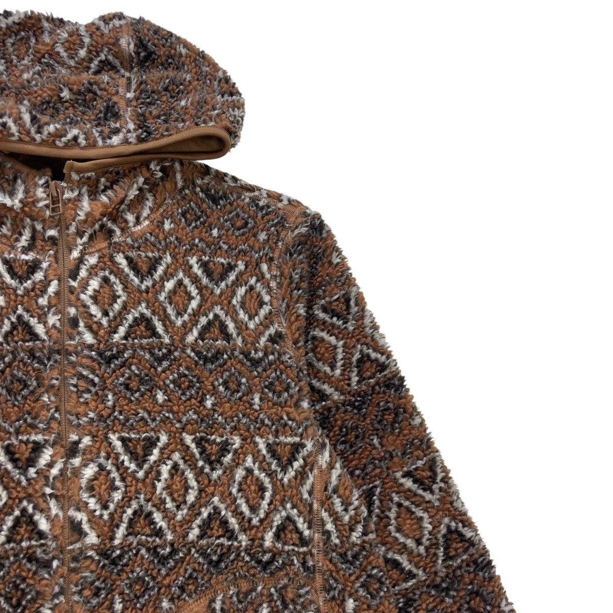 Japanese Brand 💥Good Day Deep Pile Fleece Hooded Navajo Jacket Size US S / EU 44-46 / 1 - 4 Thumbnail